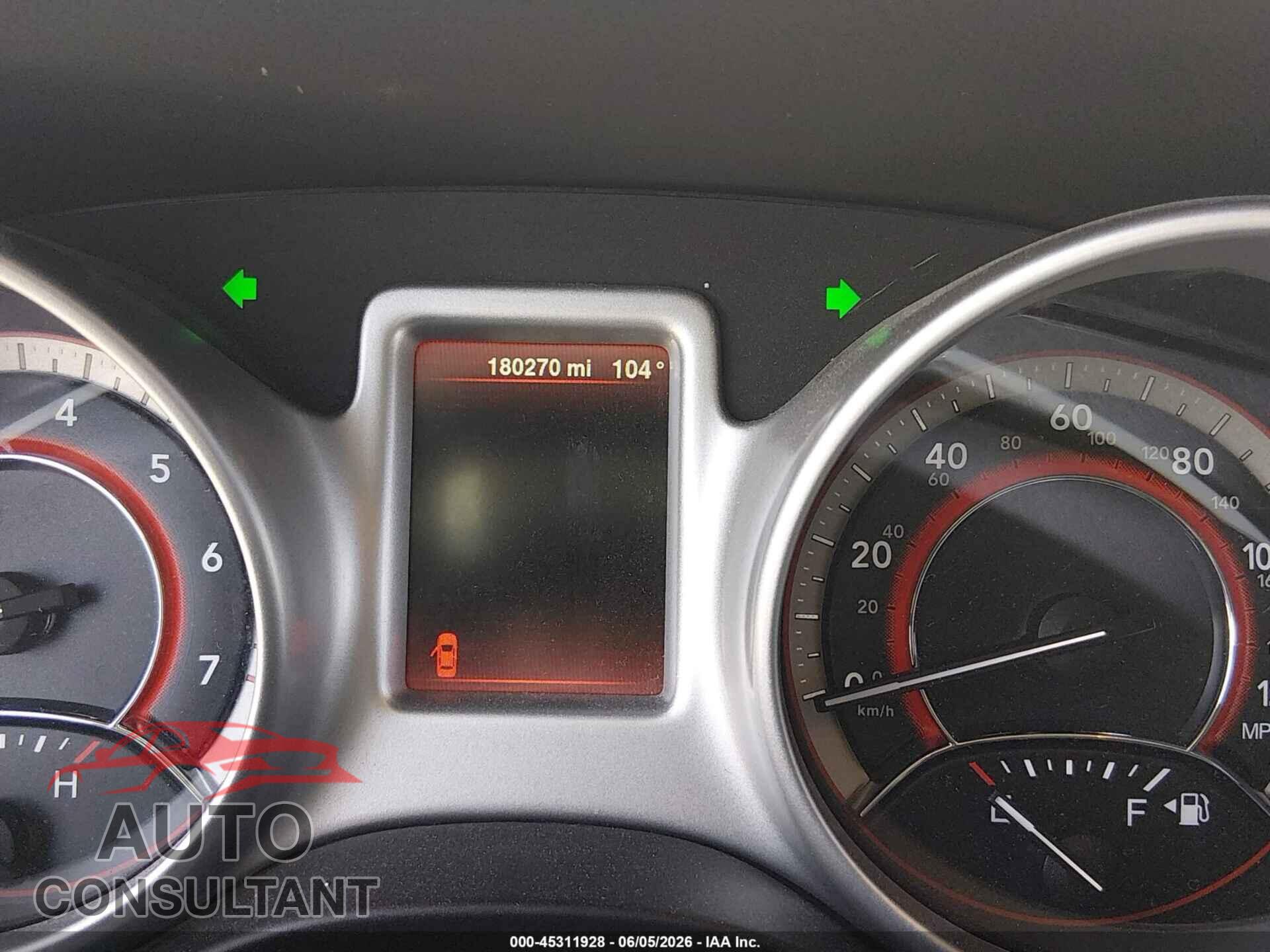DODGE JOURNEY 2015 - 3C4PDCBB2FT542280