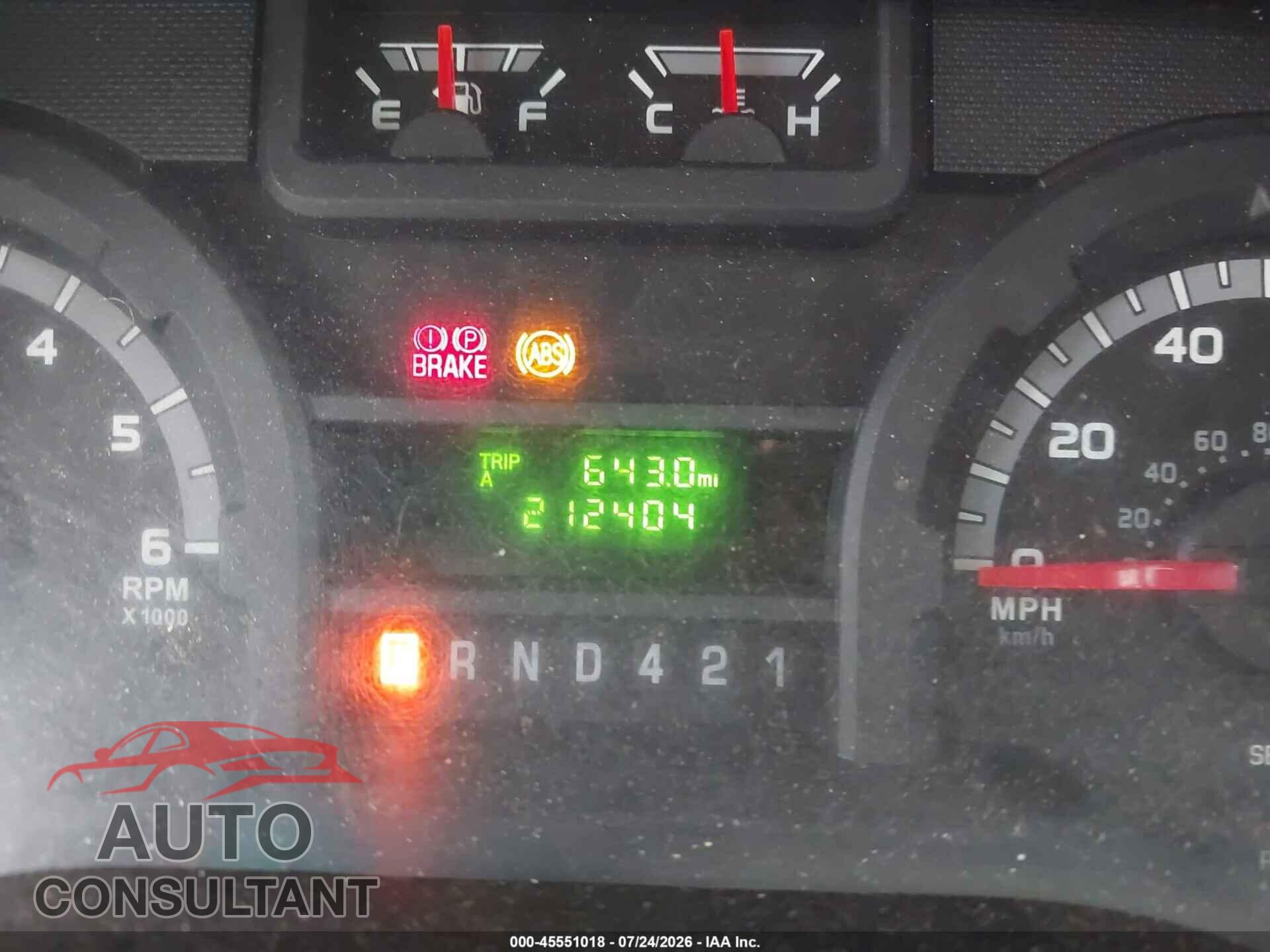 FORD E-350 CUTAWAY 2019 - 1FDEE3FS9KDC00951