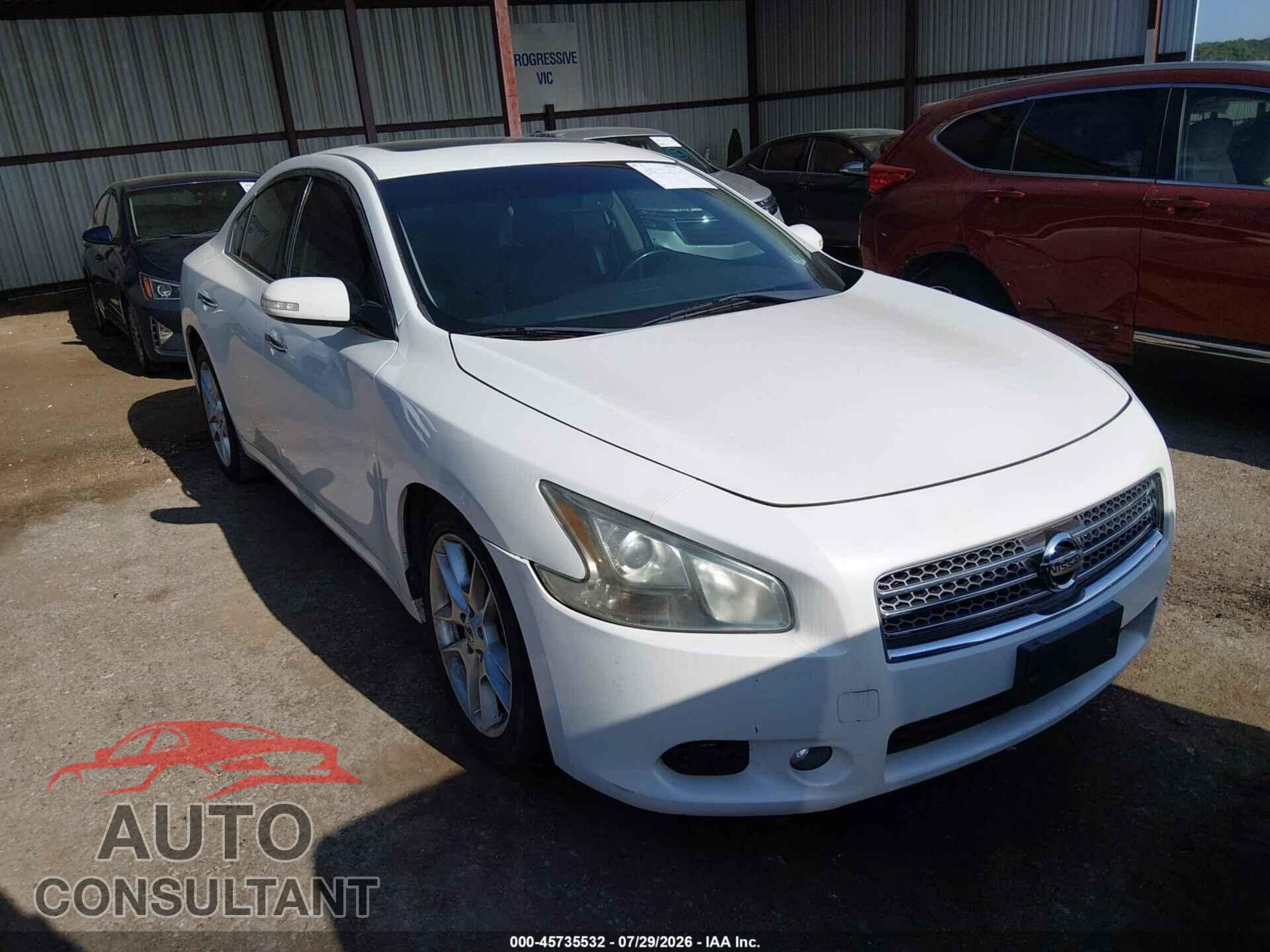 NISSAN MAXIMA 2011 - 1N4AA5AP1BC862127