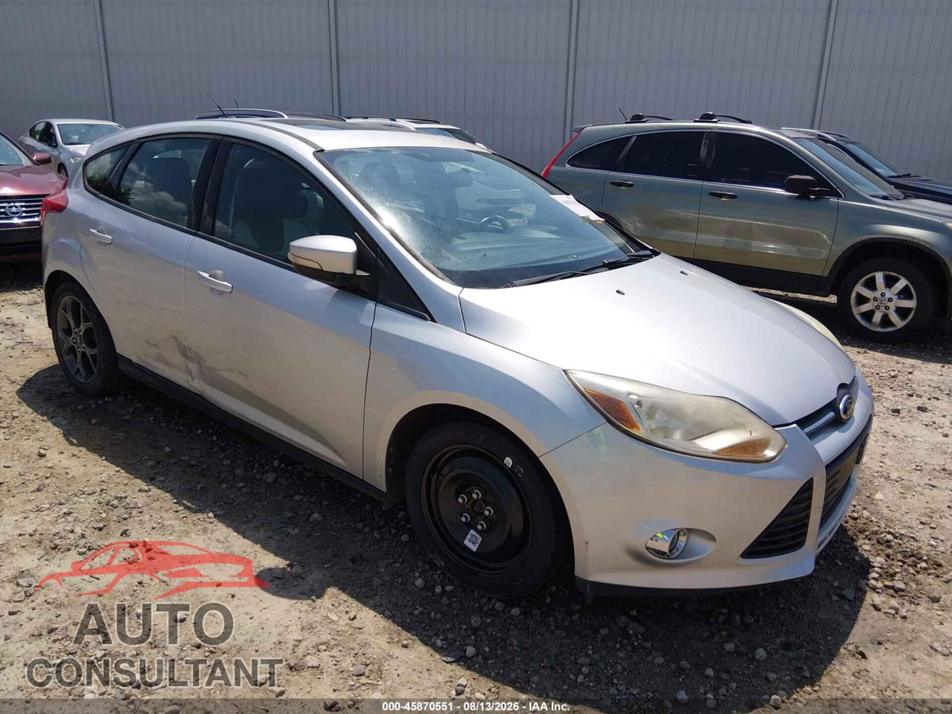 FORD FOCUS 2013 - 1FADP3K2XDL344278