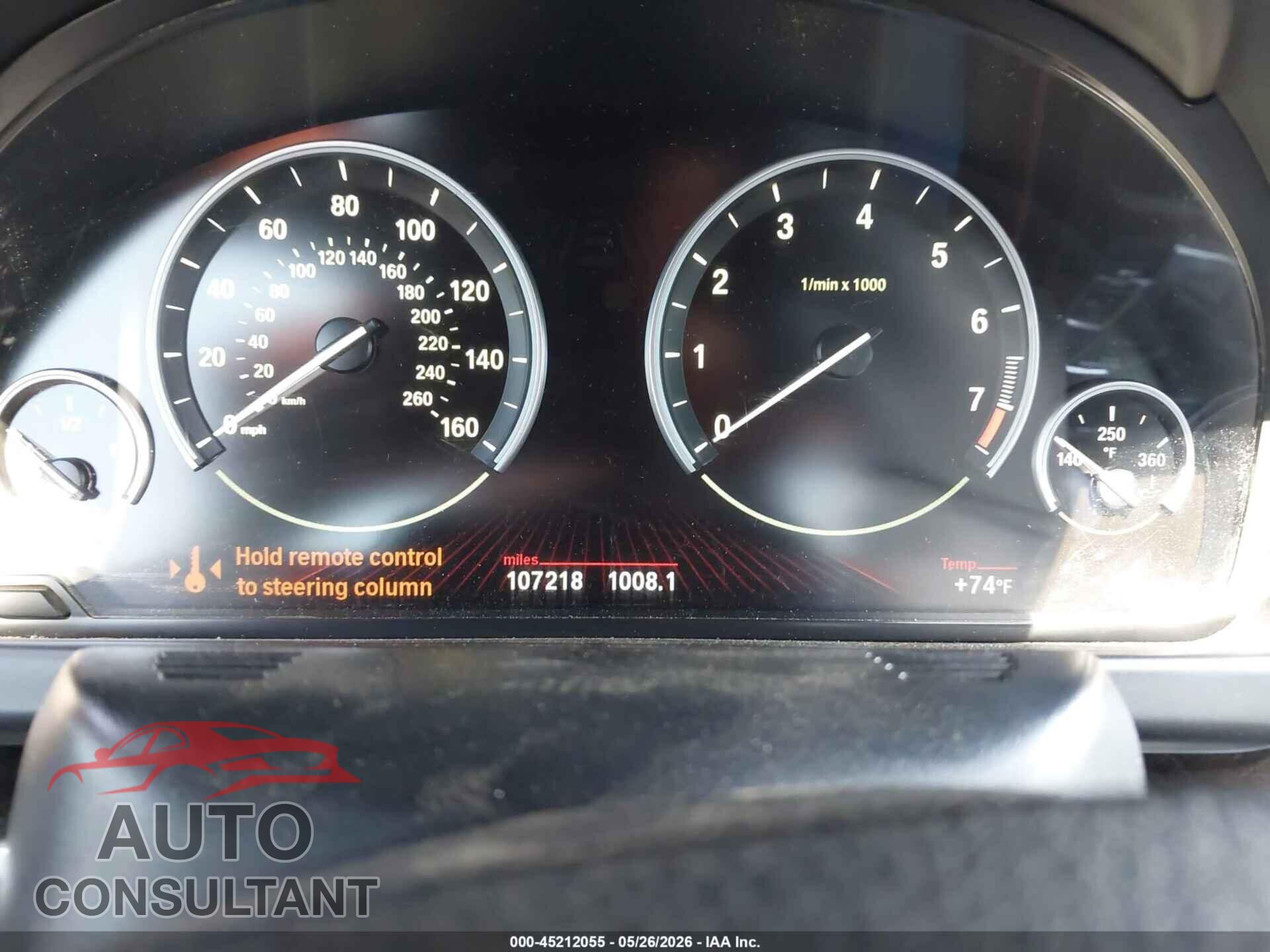 BMW 650I 2012 - WBALZ3C59CDL71602