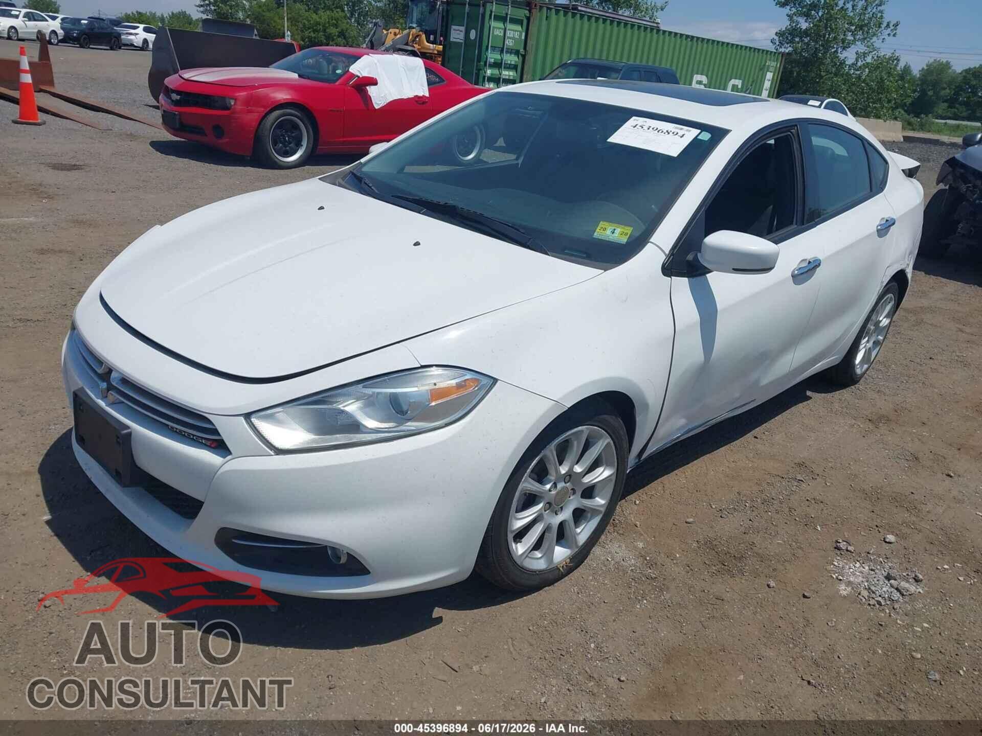 DODGE DART 2014 - 1C3CDFCB4ED700318