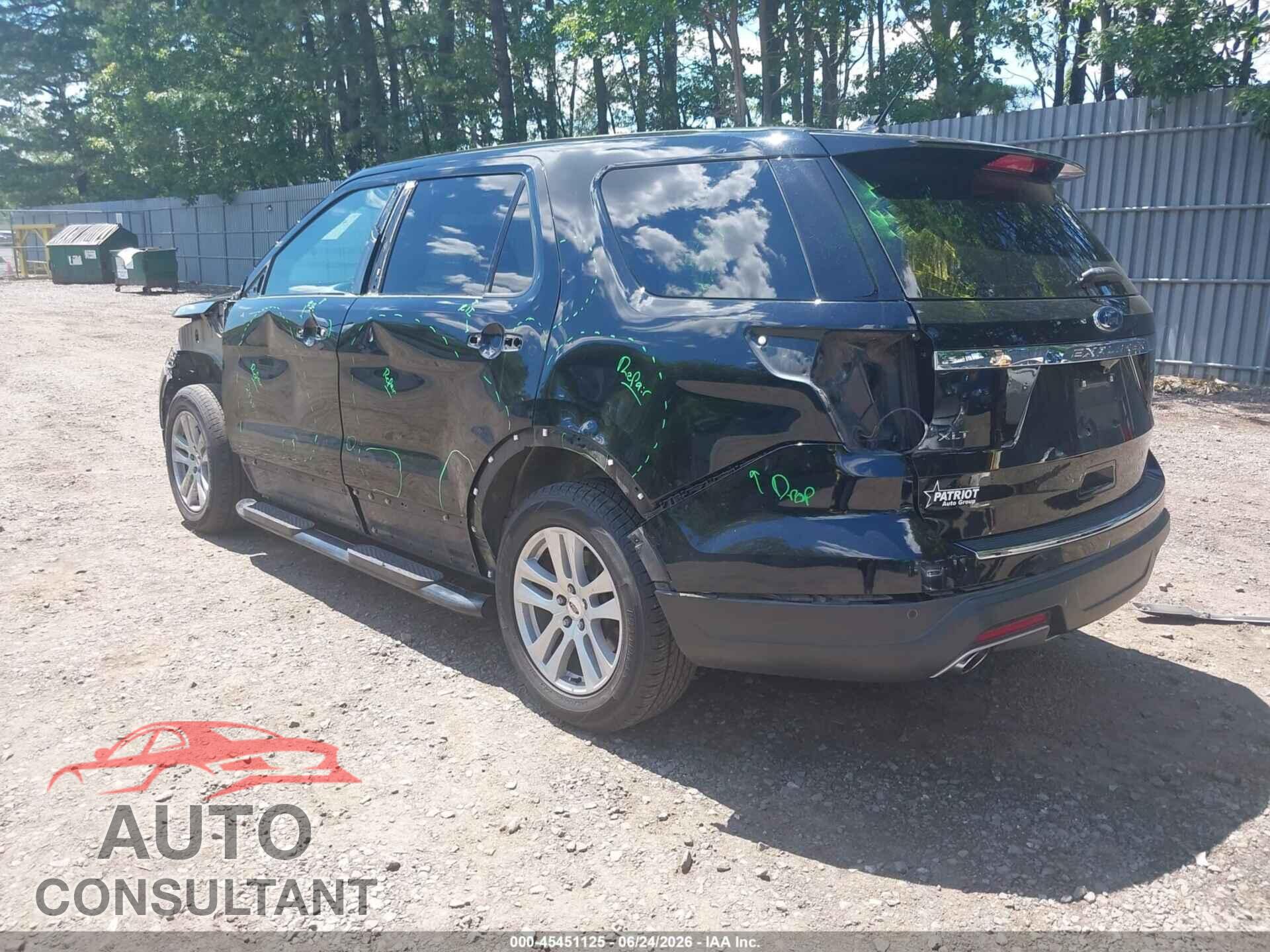 FORD EXPLORER 2018 - 1FM5K8D80JGB16608