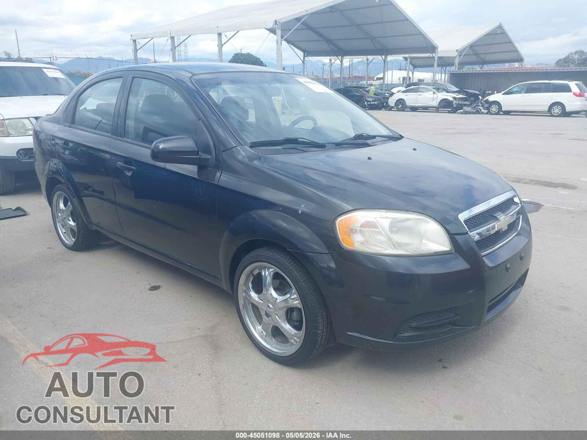 CHEVROLET AVEO 2010 - KL1TD5DE3AB072540