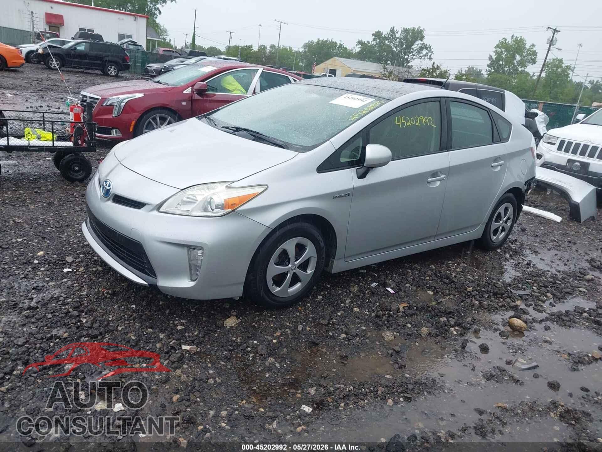TOYOTA PRIUS 2013 - JTDKN3DU2D5645380