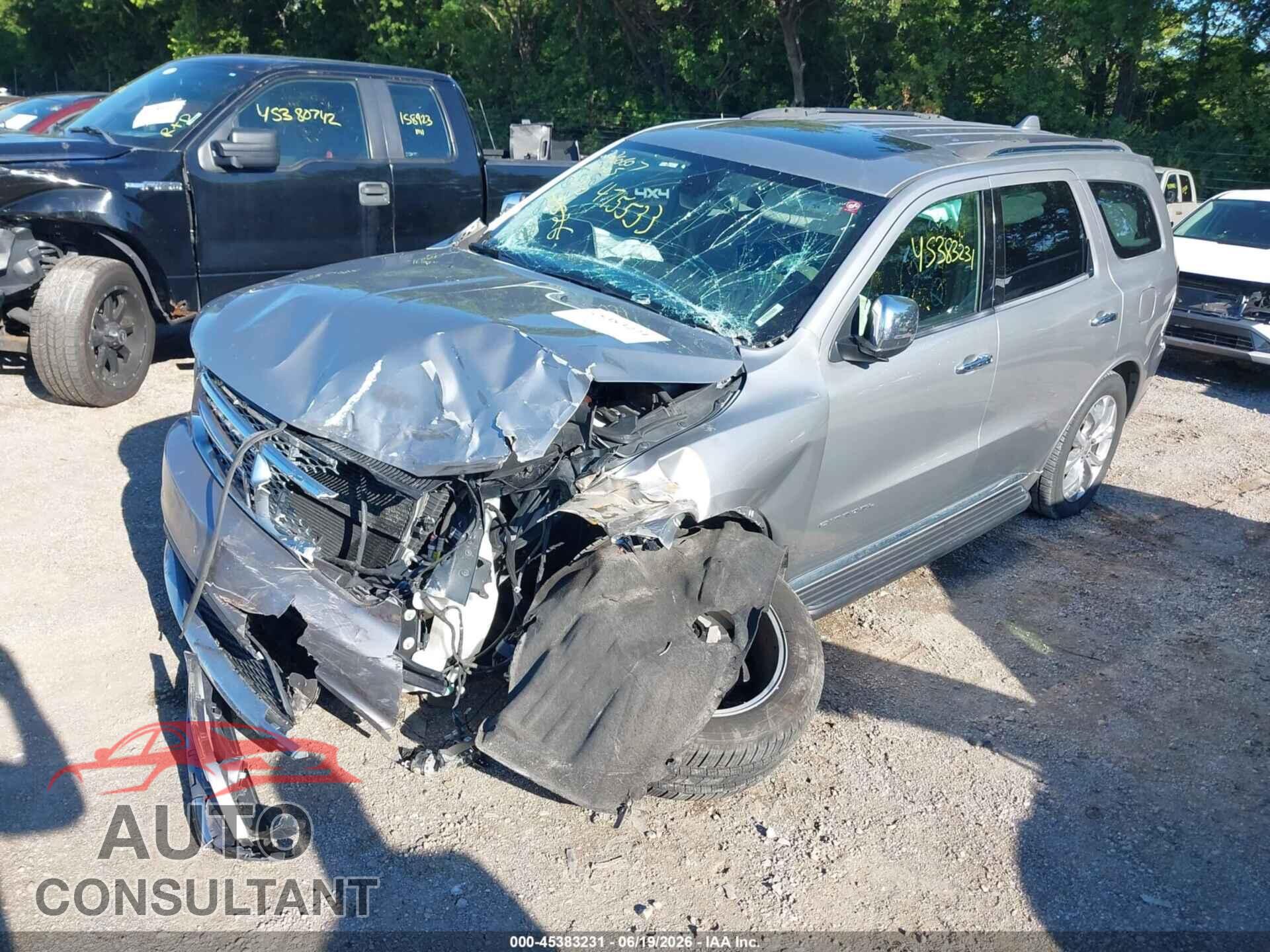 DODGE DURANGO 2016 - 1C4RDJEG7GC475533