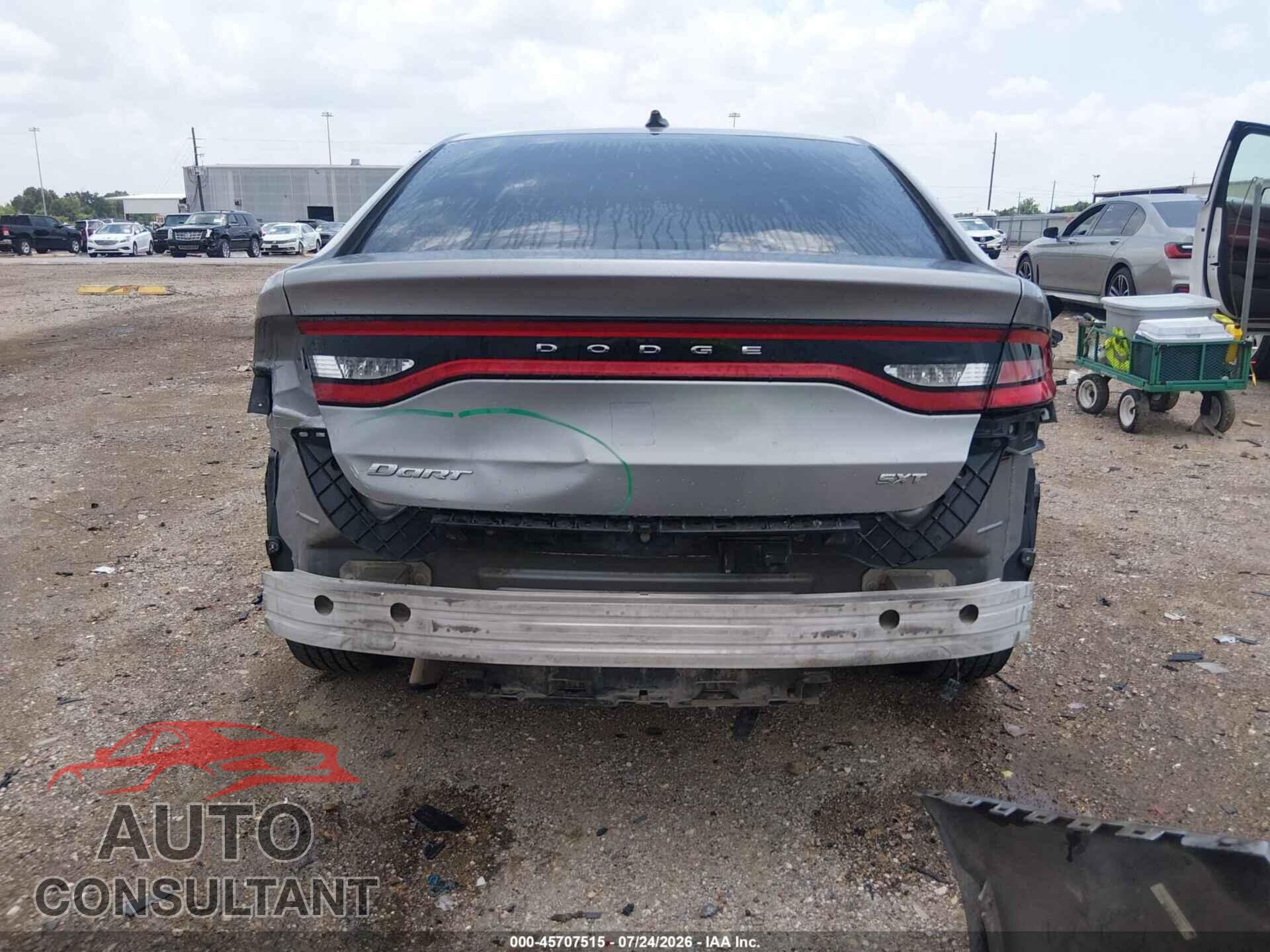 DODGE DART 2015 - 1C3CDFBBXFD390310