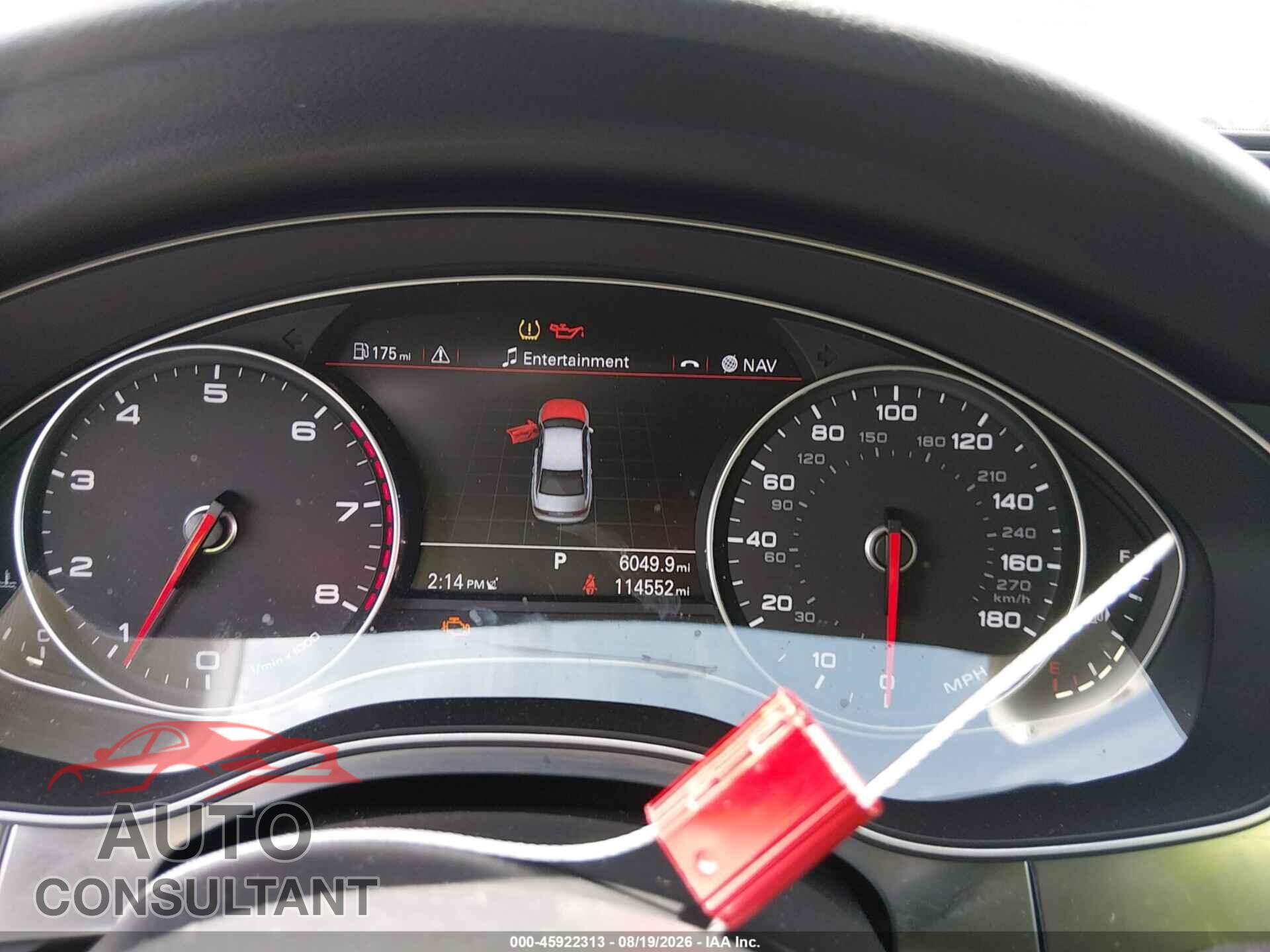 AUDI A6 2014 - WAUGFAFC5EN014794