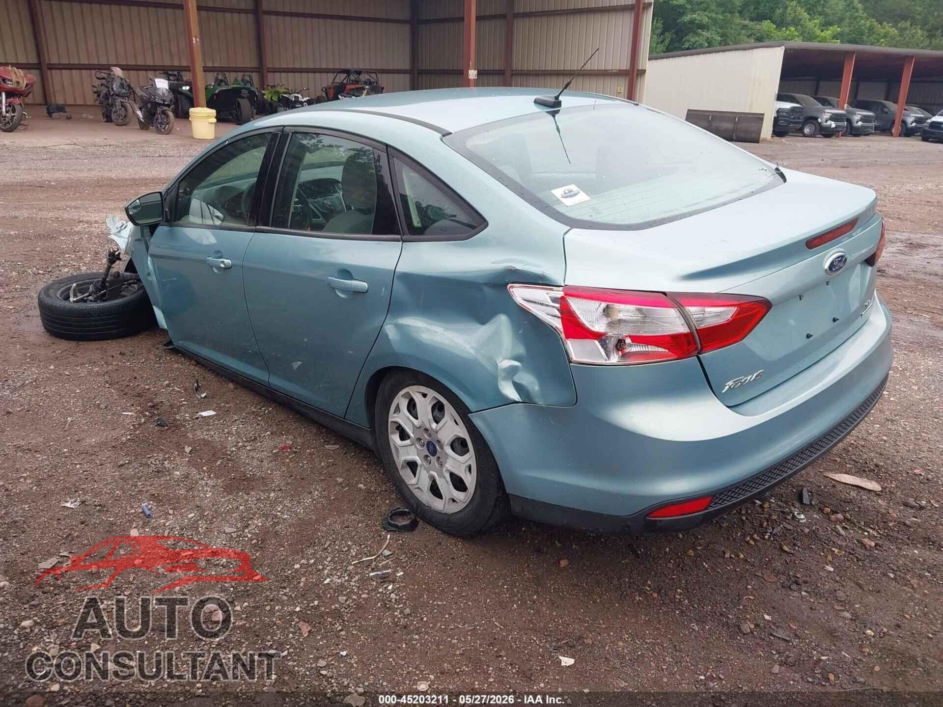 FORD FOCUS 2012 - 1FAHP3F24CL455967