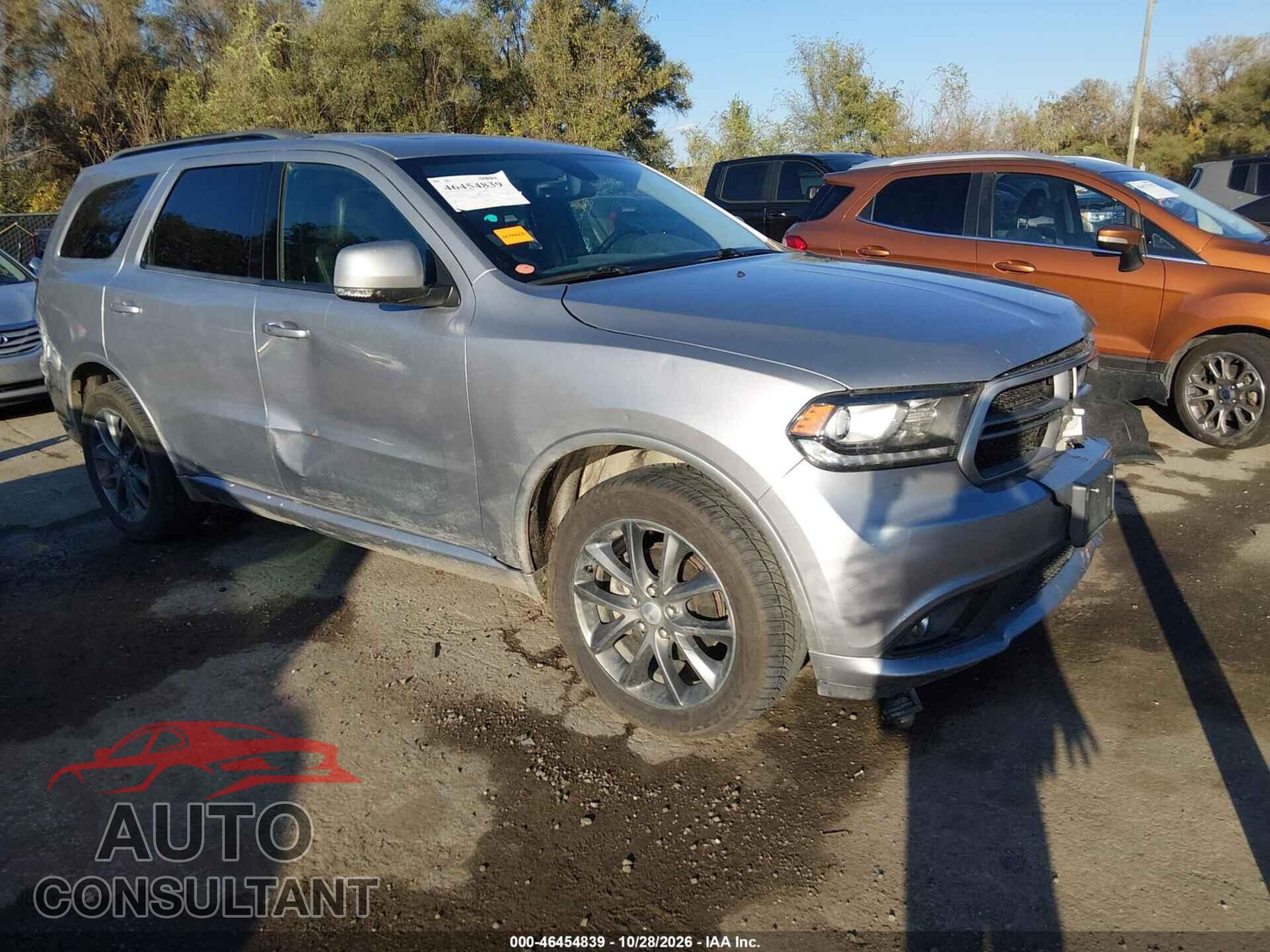 DODGE DURANGO 2017 - 1C4RDJDG8HC870968