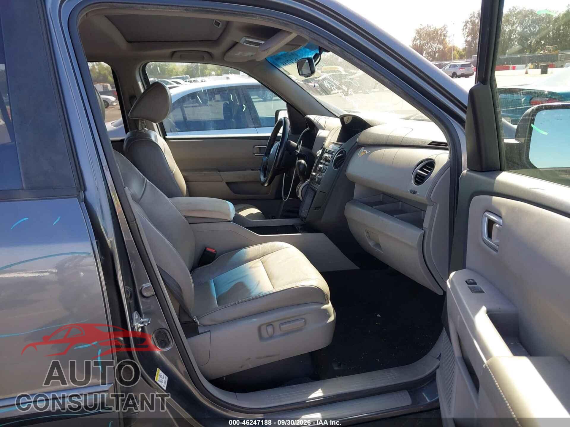HONDA PILOT 2012 - 5FNYF4H56CB026956