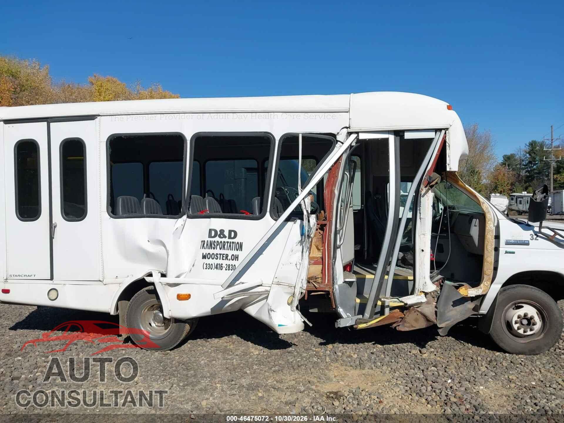 FORD E-350 CUTAWAY 2013 - 1FDEE3FL5DDB30862