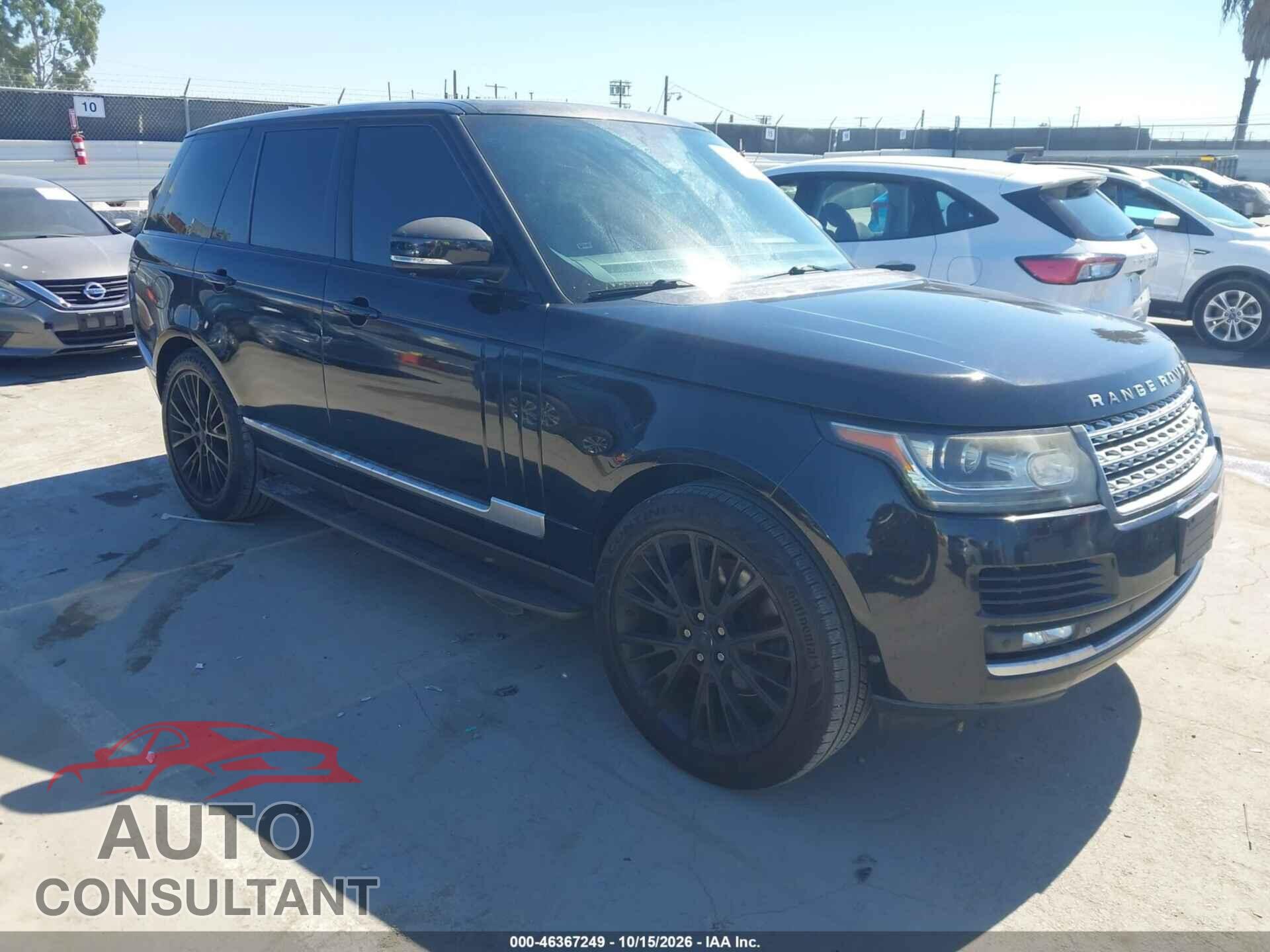 LAND ROVER RANGE ROVER 2015 - SALGS2TF9FA206210