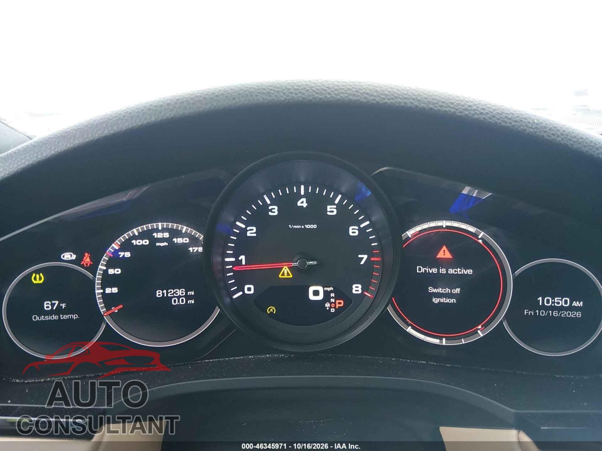 PORSCHE CAYENNE 2020 - WP1AA2AY9LDA00656
