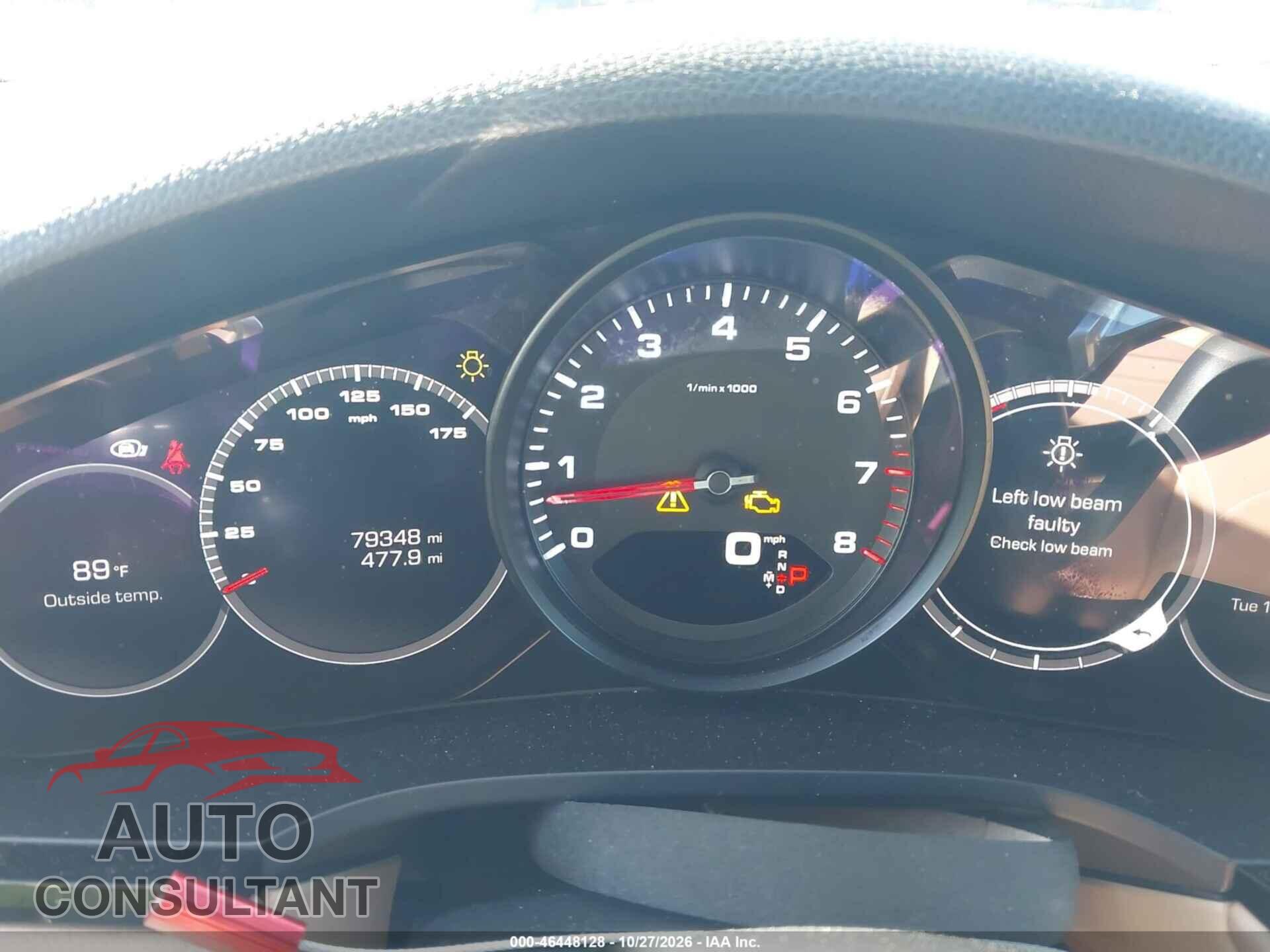 PORSCHE CAYENNE 2019 - WP1AA2AYXKDA04794