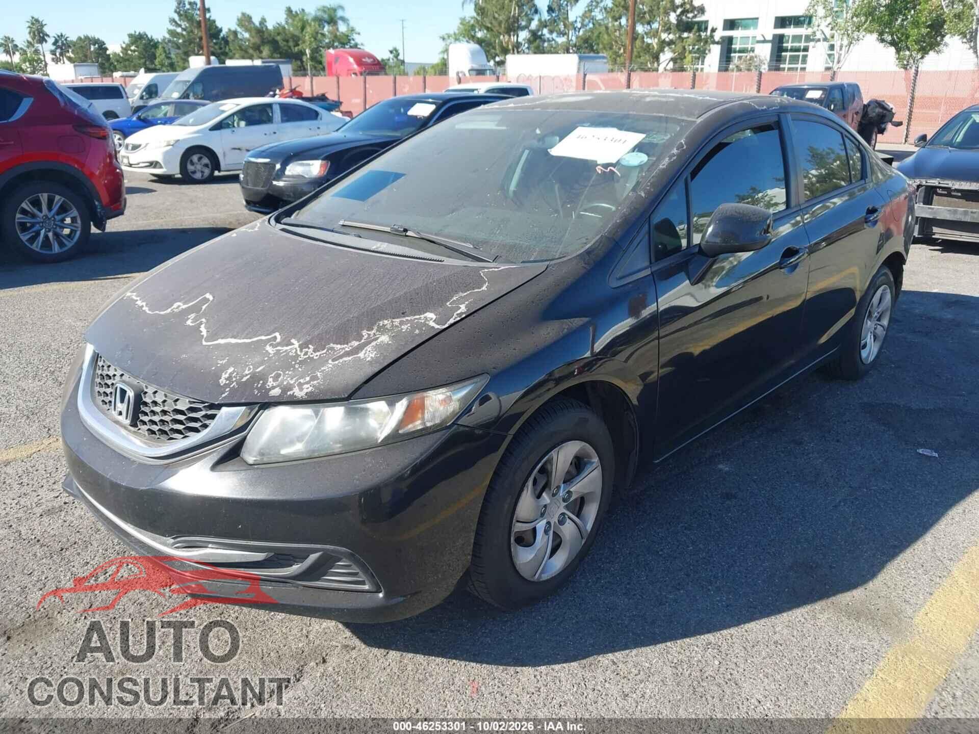 HONDA CIVIC 2013 - 19XFB2E54DE037151