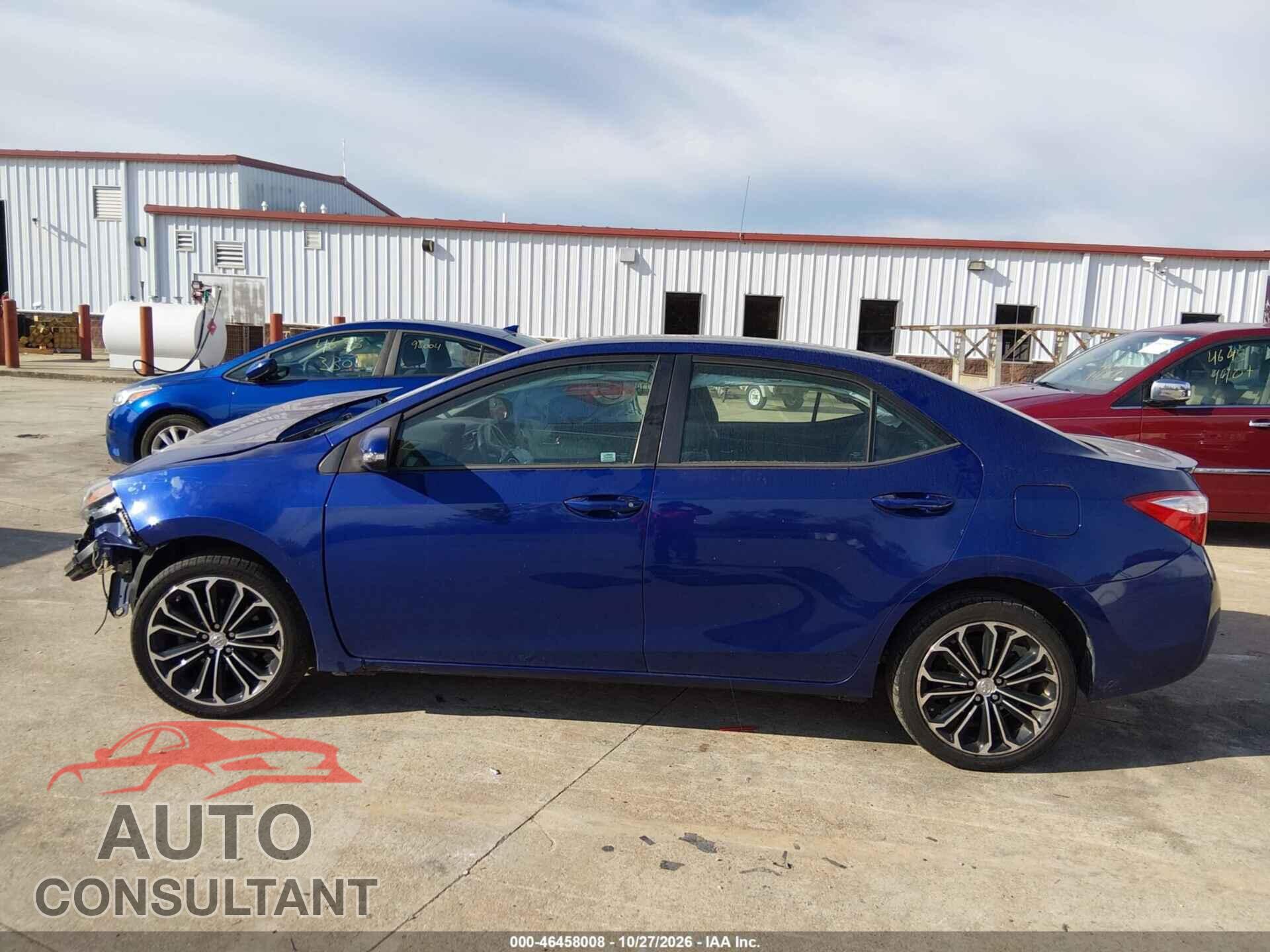 TOYOTA COROLLA 2015 - 2T1BURHEXFC459956