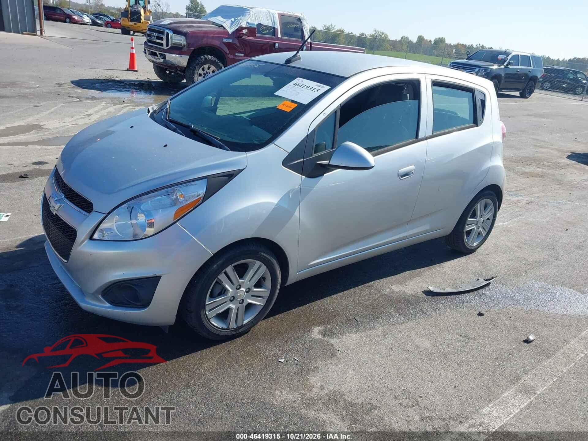 CHEVROLET SPARK 2014 - KL8CD6S92EC537581