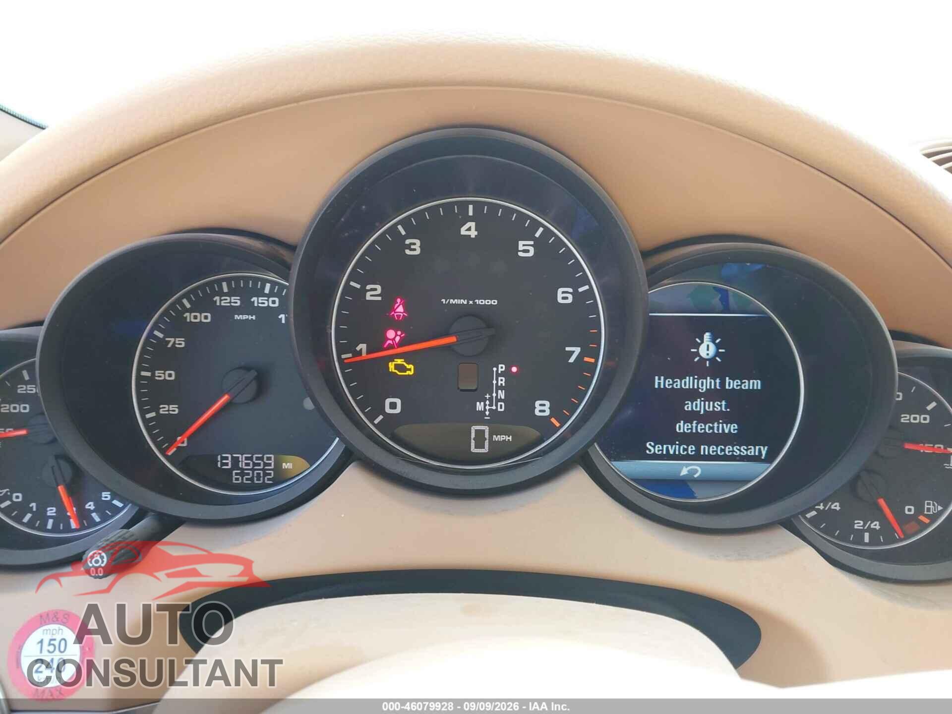 PORSCHE CAYENNE 2016 - WP1AA2A23GLA09702