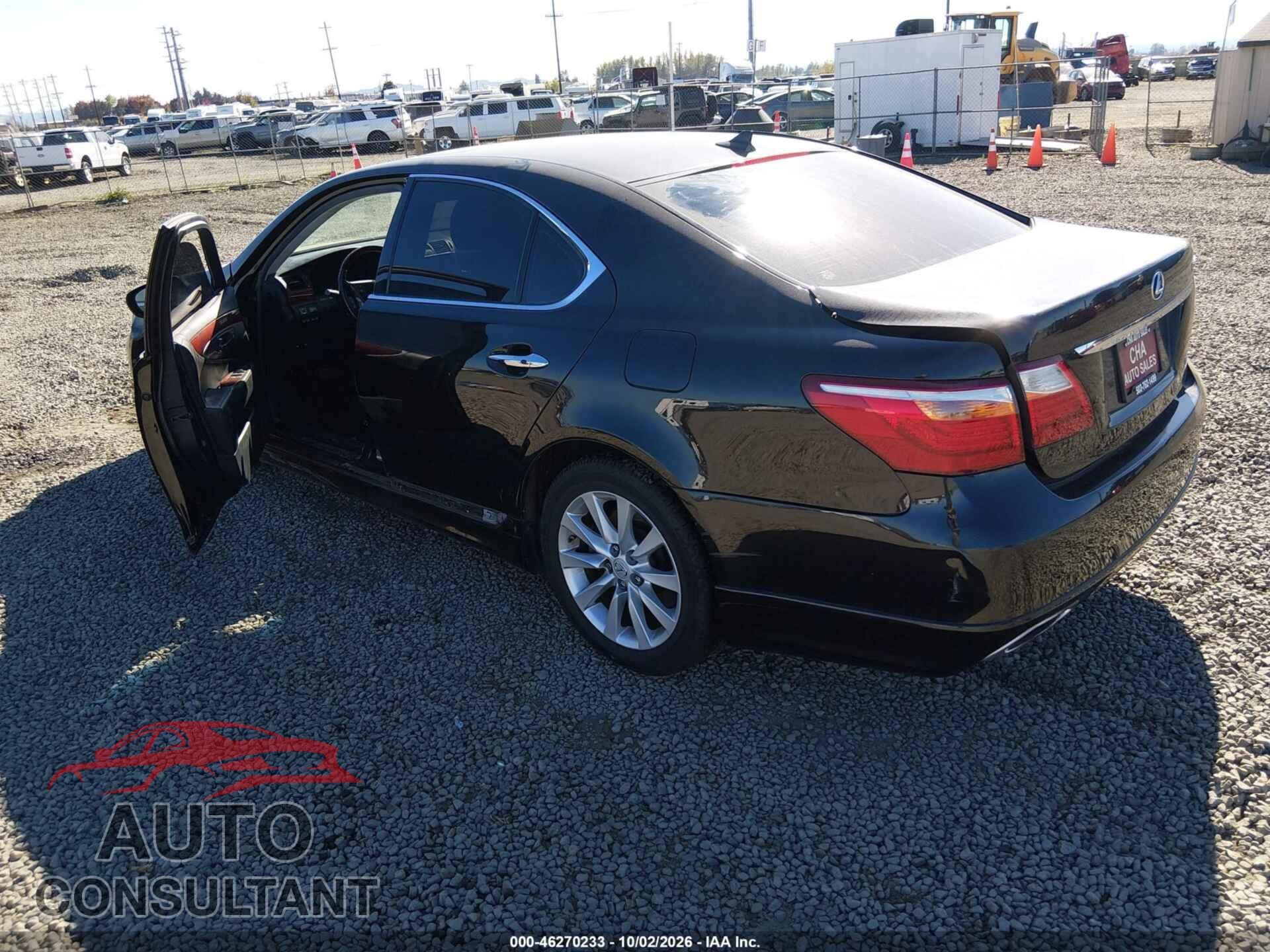 LEXUS LS 460 2012 - JTHCL1EF6C5014708