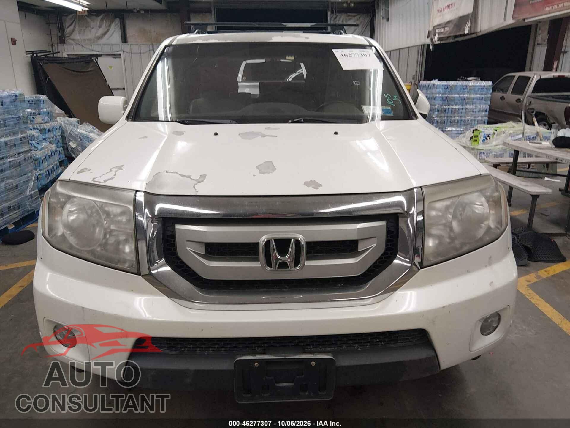 HONDA PILOT 2011 - 5FNYF4H96BB093154