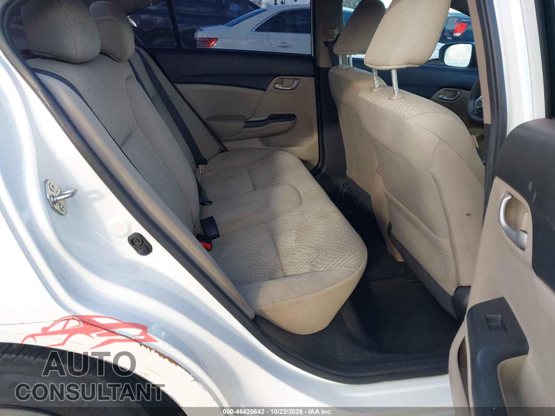HONDA CIVIC 2014 - 19XFB2F5XEE257765