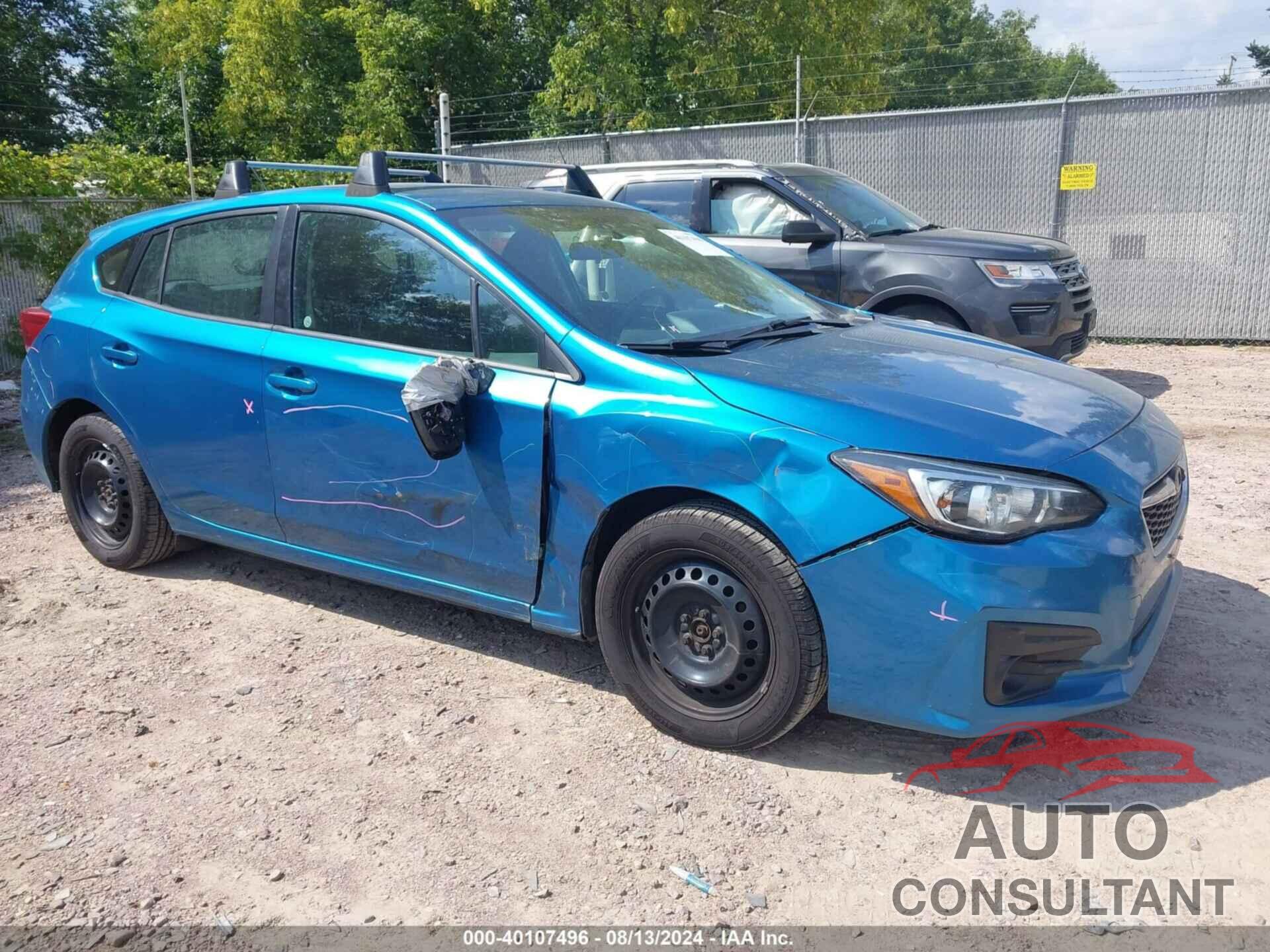 SUBARU IMPREZA 2018 - 4S3GTAA60J1702359