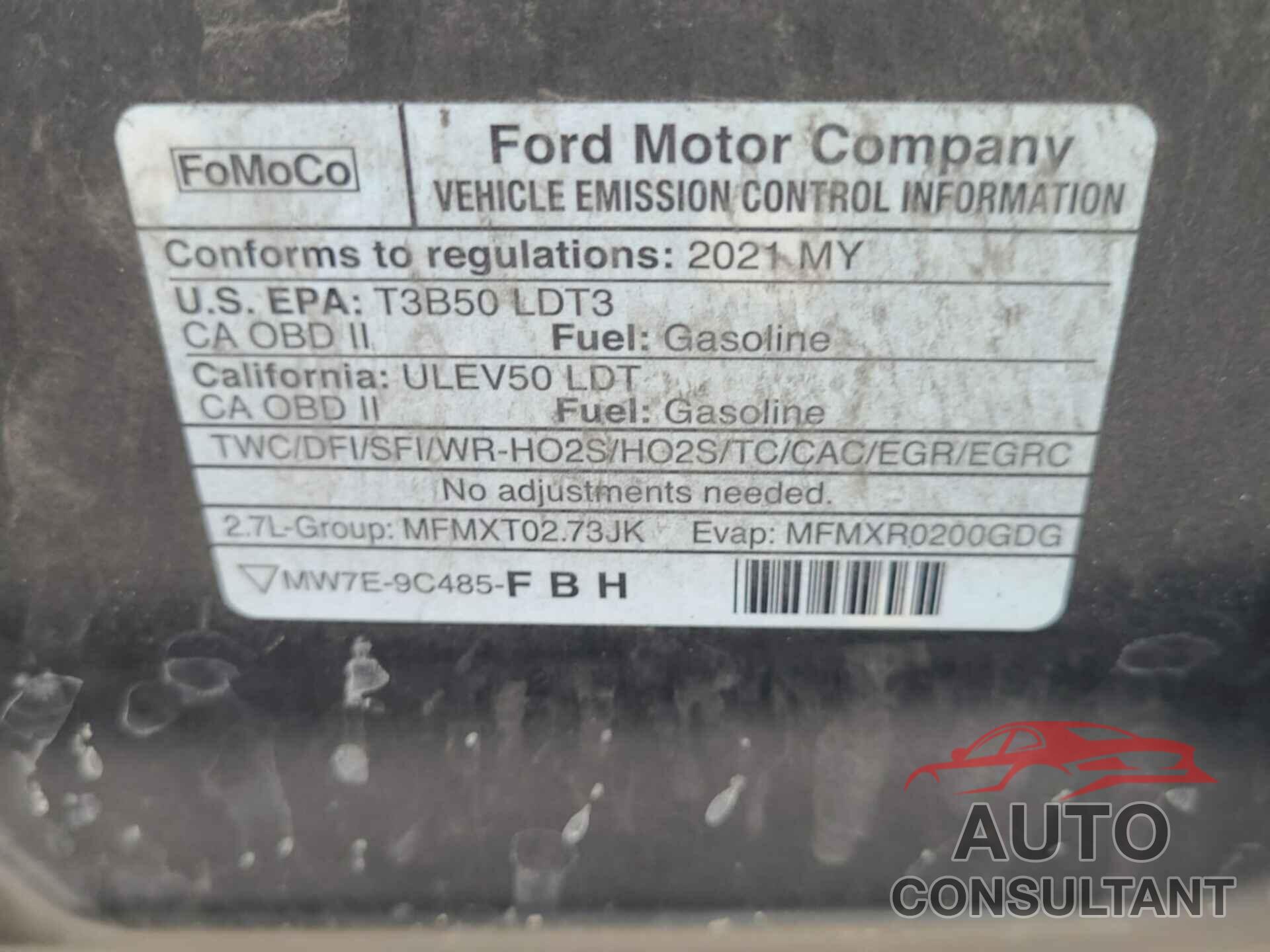 FORD F-150 2021 - 1FTEW1EP2MKD27204