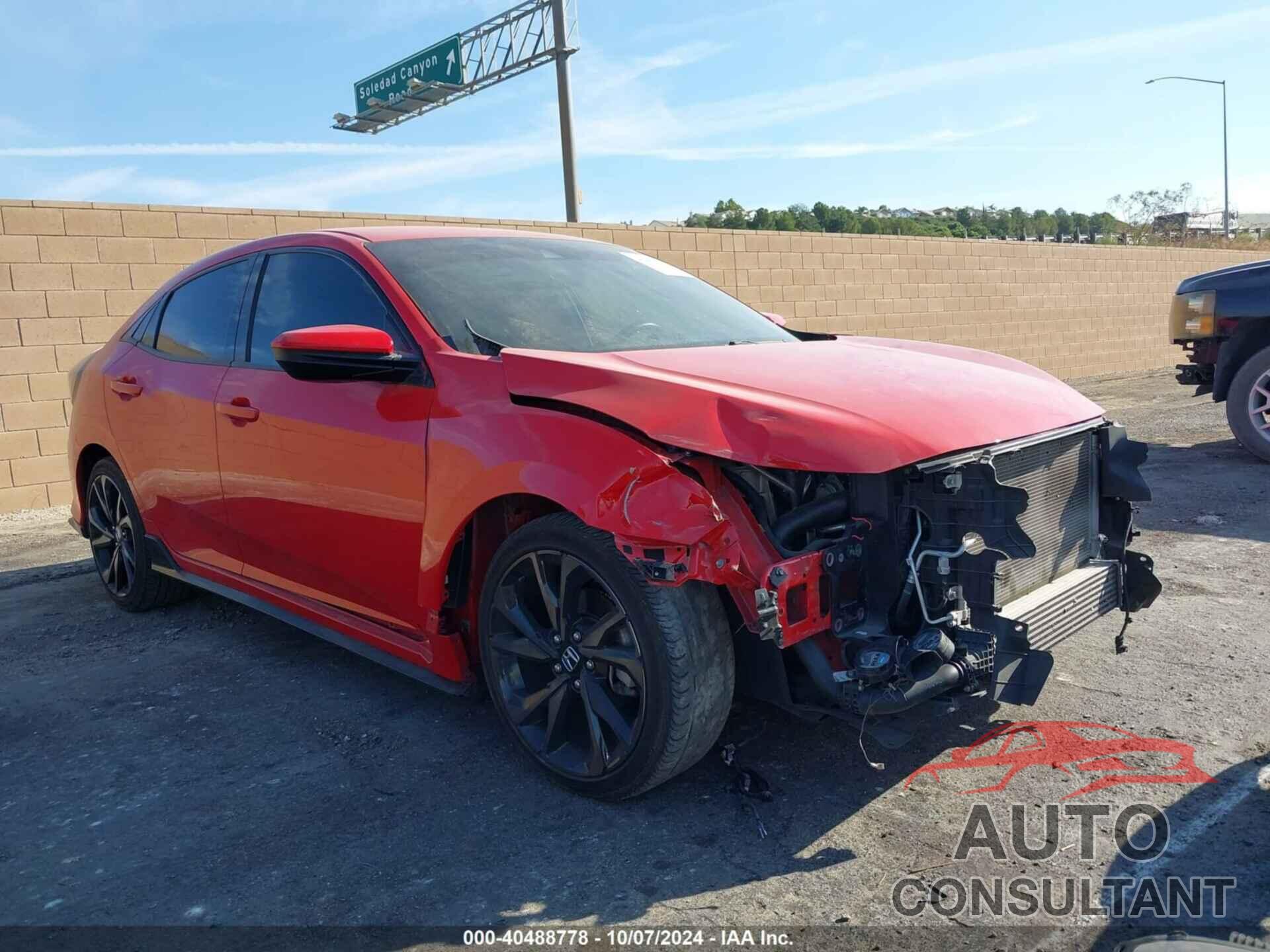 HONDA CIVIC 2019 - SHHFK7H40KU414872