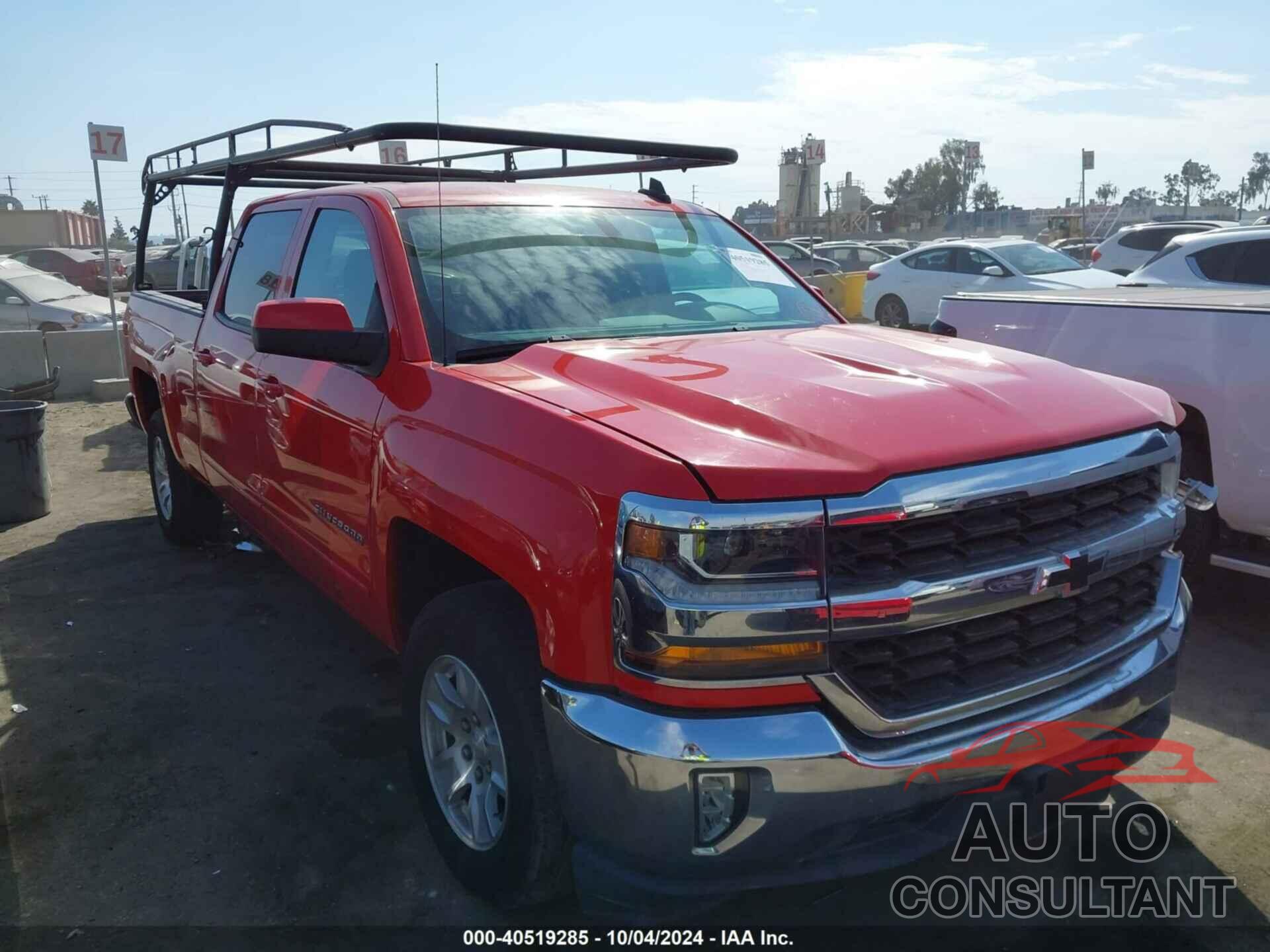 CHEVROLET SILVERADO 1500 2018 - 3GCPCREC5JG512346