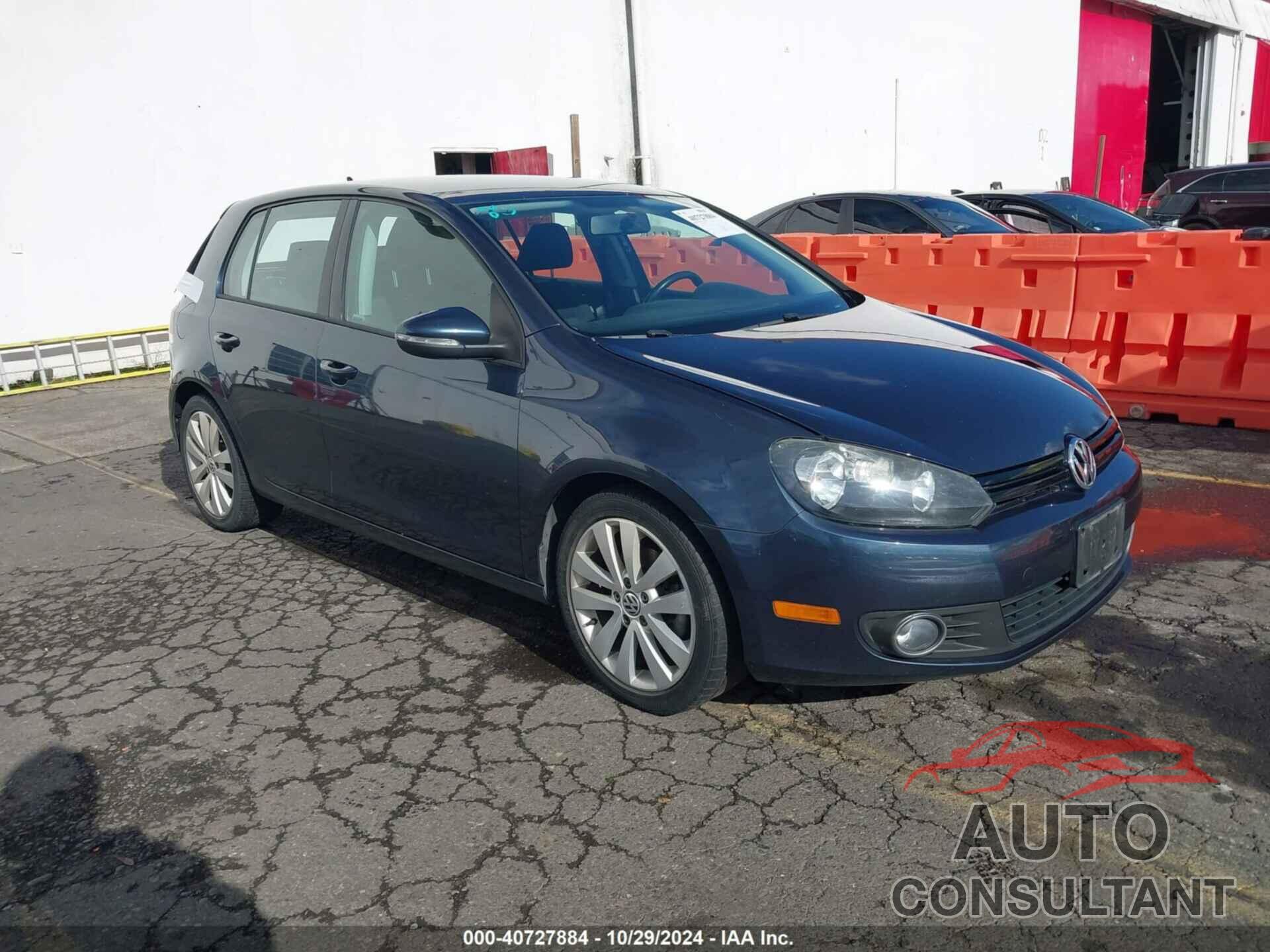 VOLKSWAGEN GOLF 2012 - WVWDM7AJ0CW352423