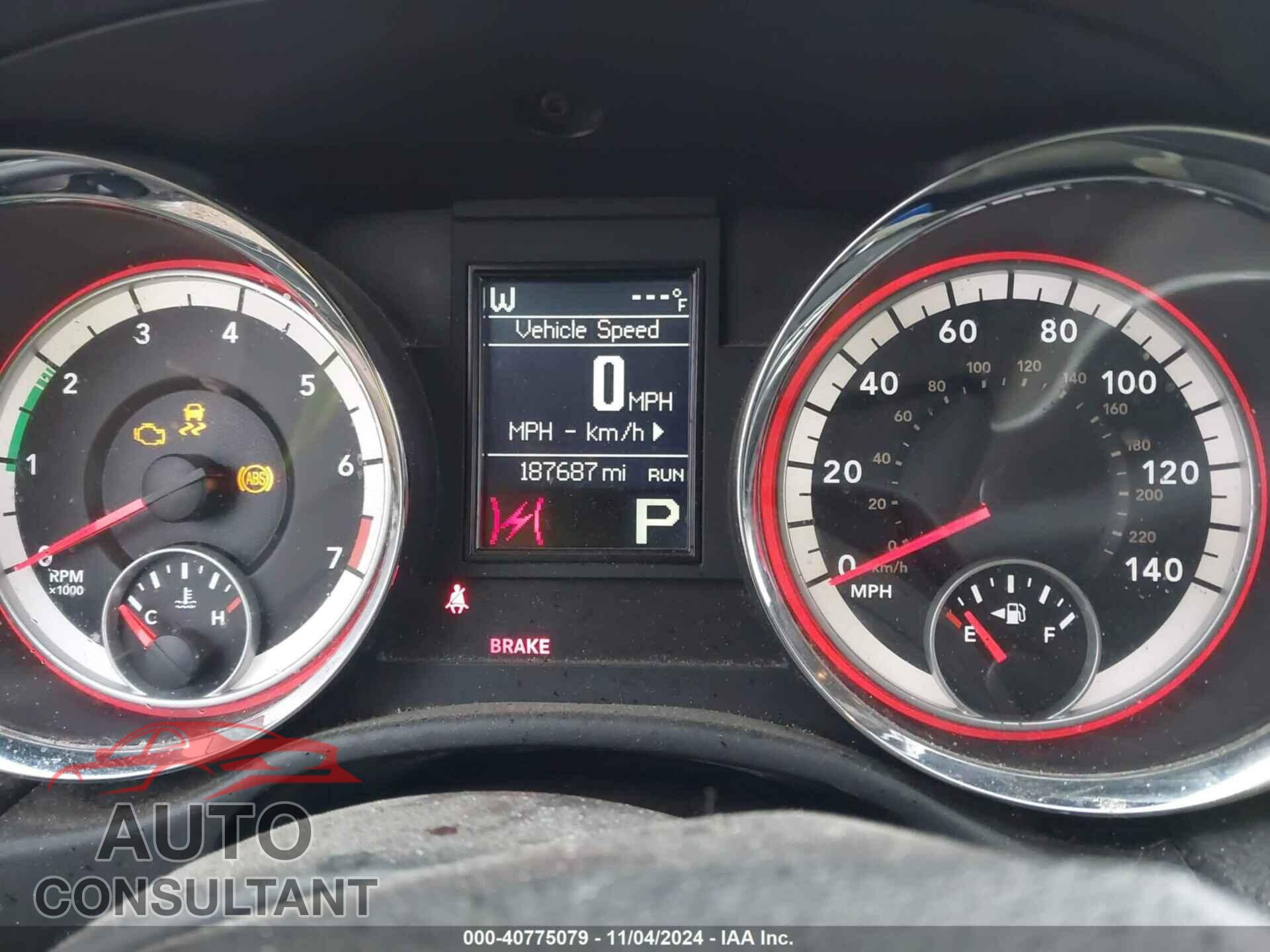 DODGE DURANGO 2012 - 1C4RDJAG9CC100128