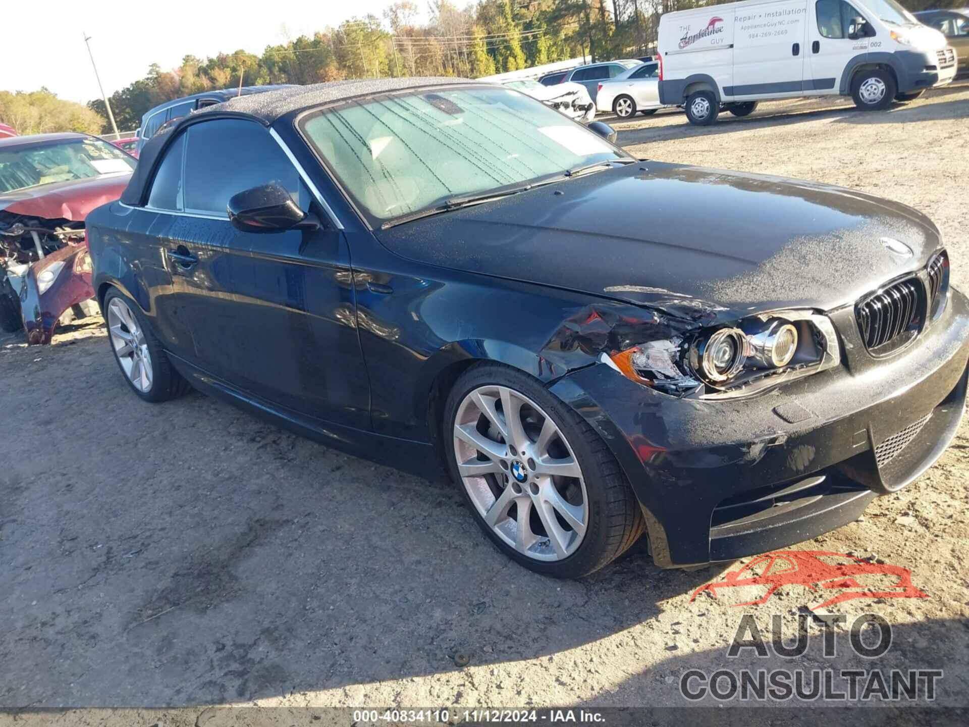 BMW 135I 2012 - WBAUN7C54CVM26622