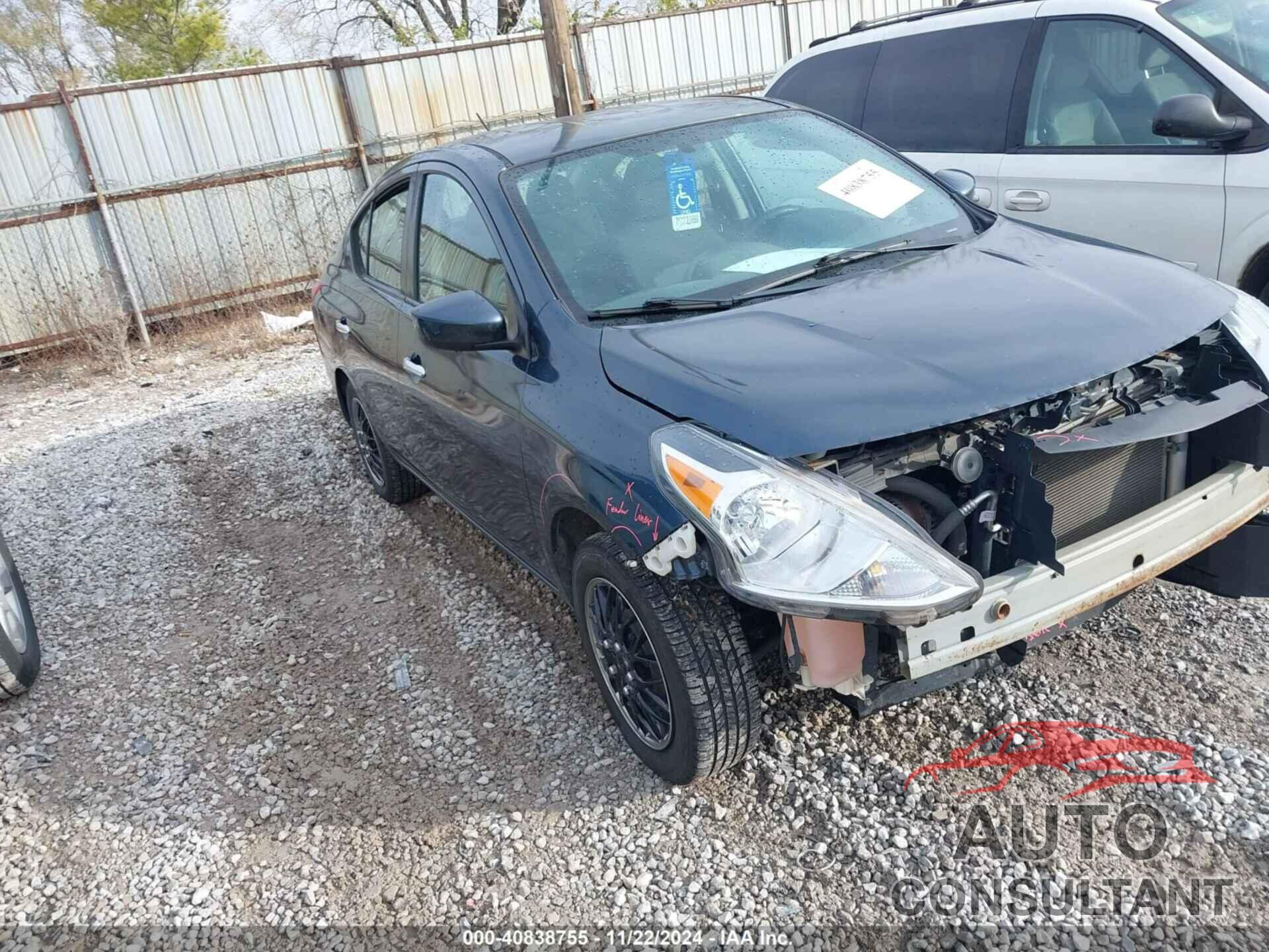 NISSAN VERSA 2016 - 3N1CN7AP1GL885084