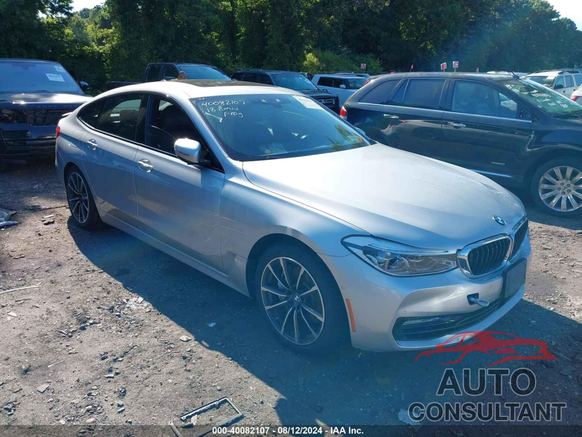 BMW 640I GRAN TURISMO 2018 - WBAJV6C54JBC99496