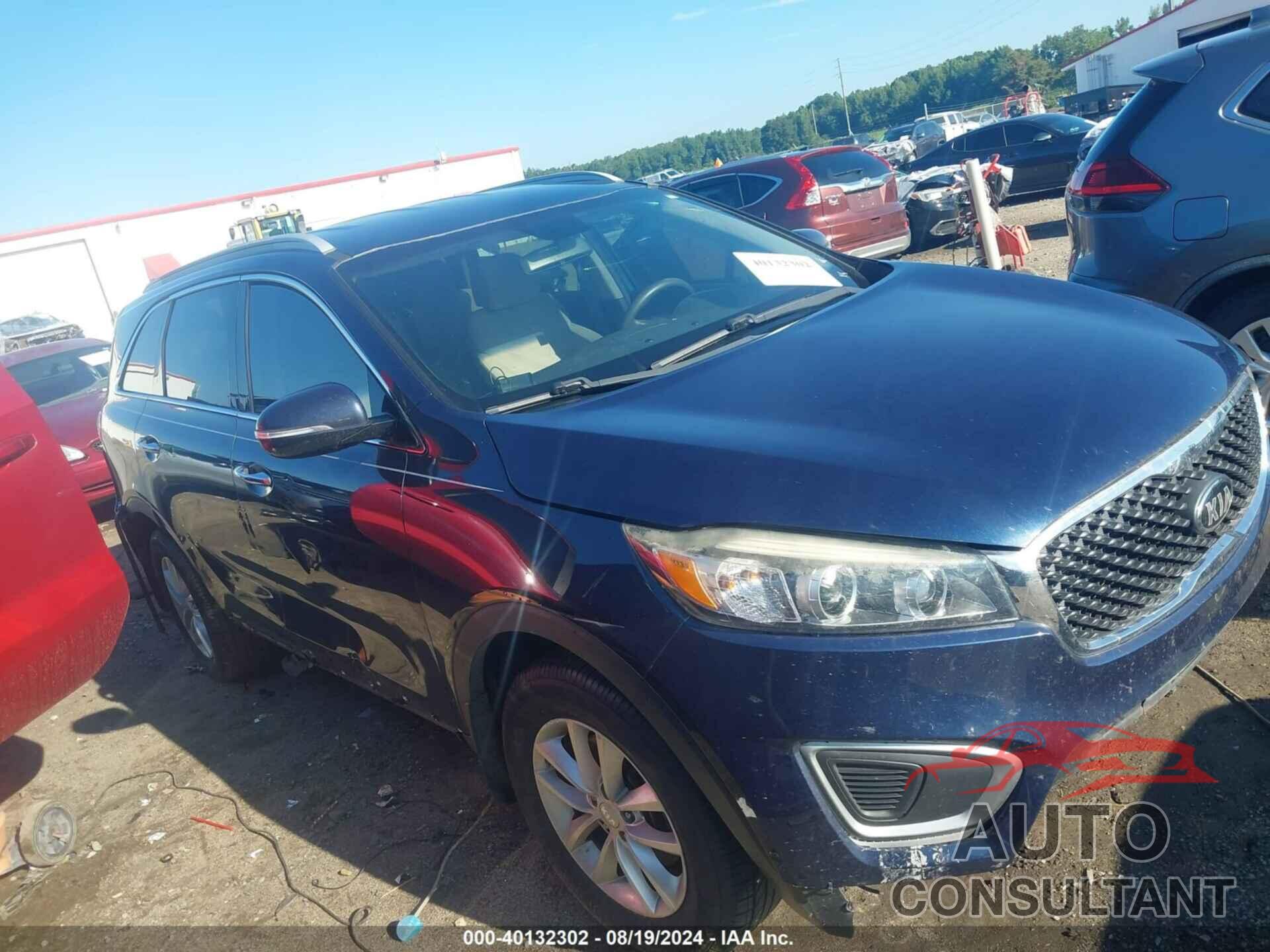 KIA SORENTO 2017 - 5XYPG4A33HG316539