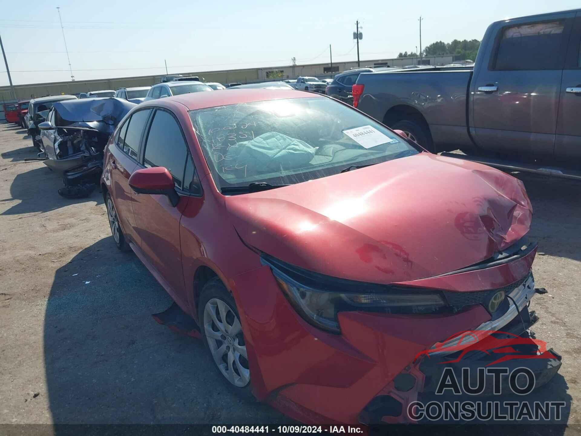 TOYOTA COROLLA 2021 - 5YFEPMAE1MP233383