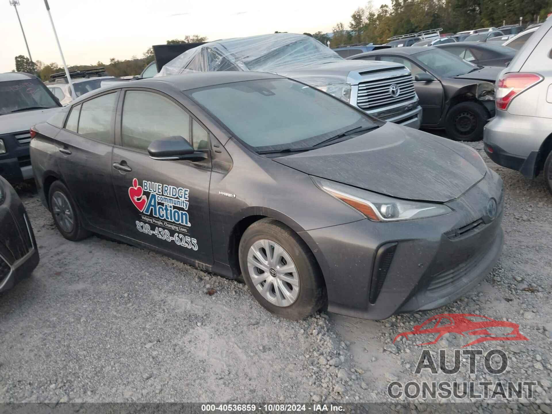 TOYOTA PRIUS 2020 - JTDKARFU1L3114175