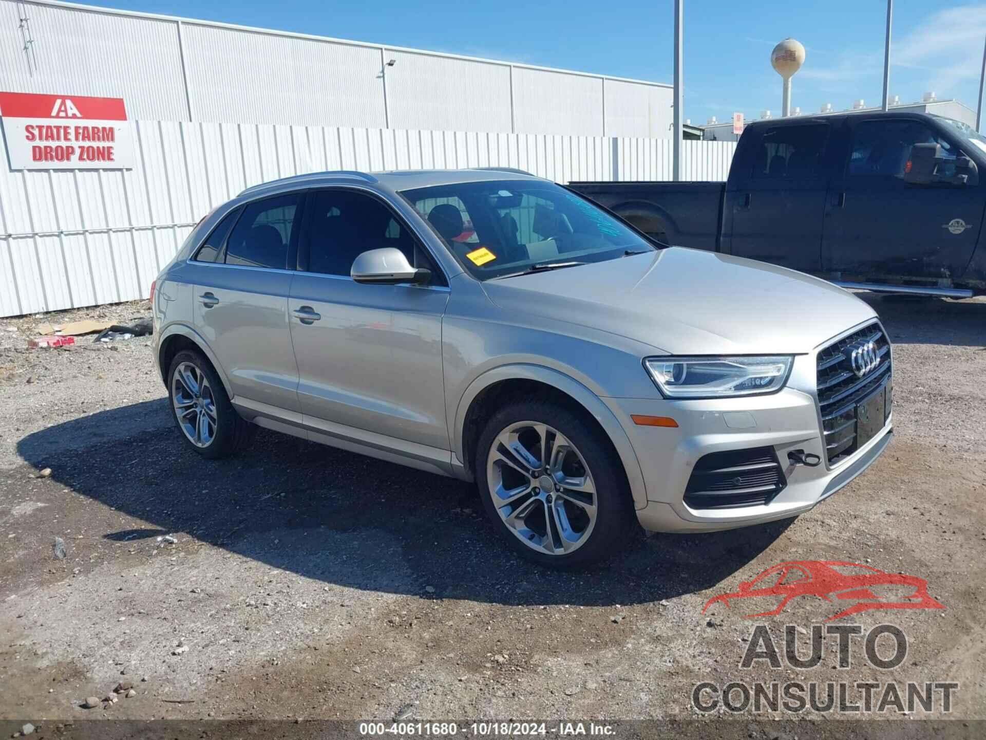 AUDI Q3 2016 - WA1BFCFS4GR006529