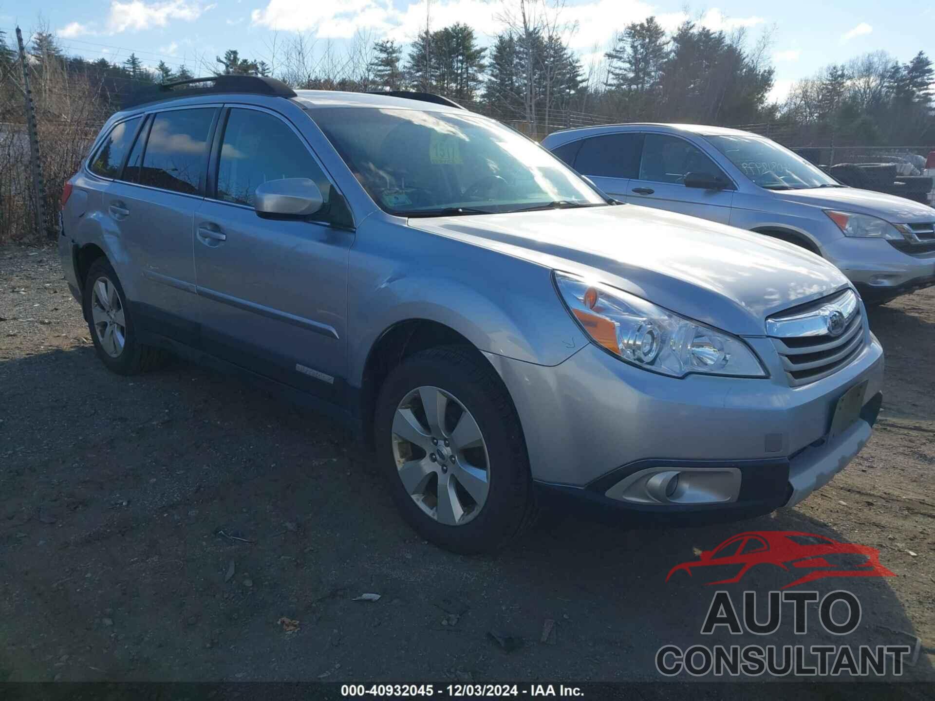 SUBARU OUTBACK 2012 - 4S4BRCLCXC3211937