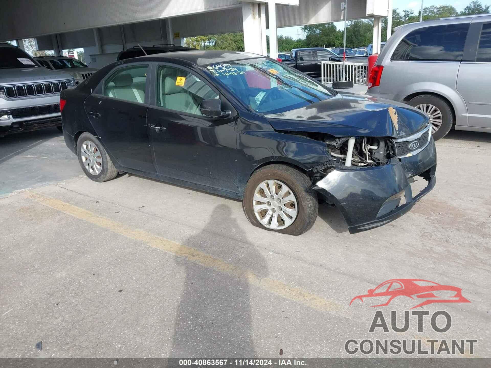 KIA FORTE 2013 - KNAFU4A26D5704313