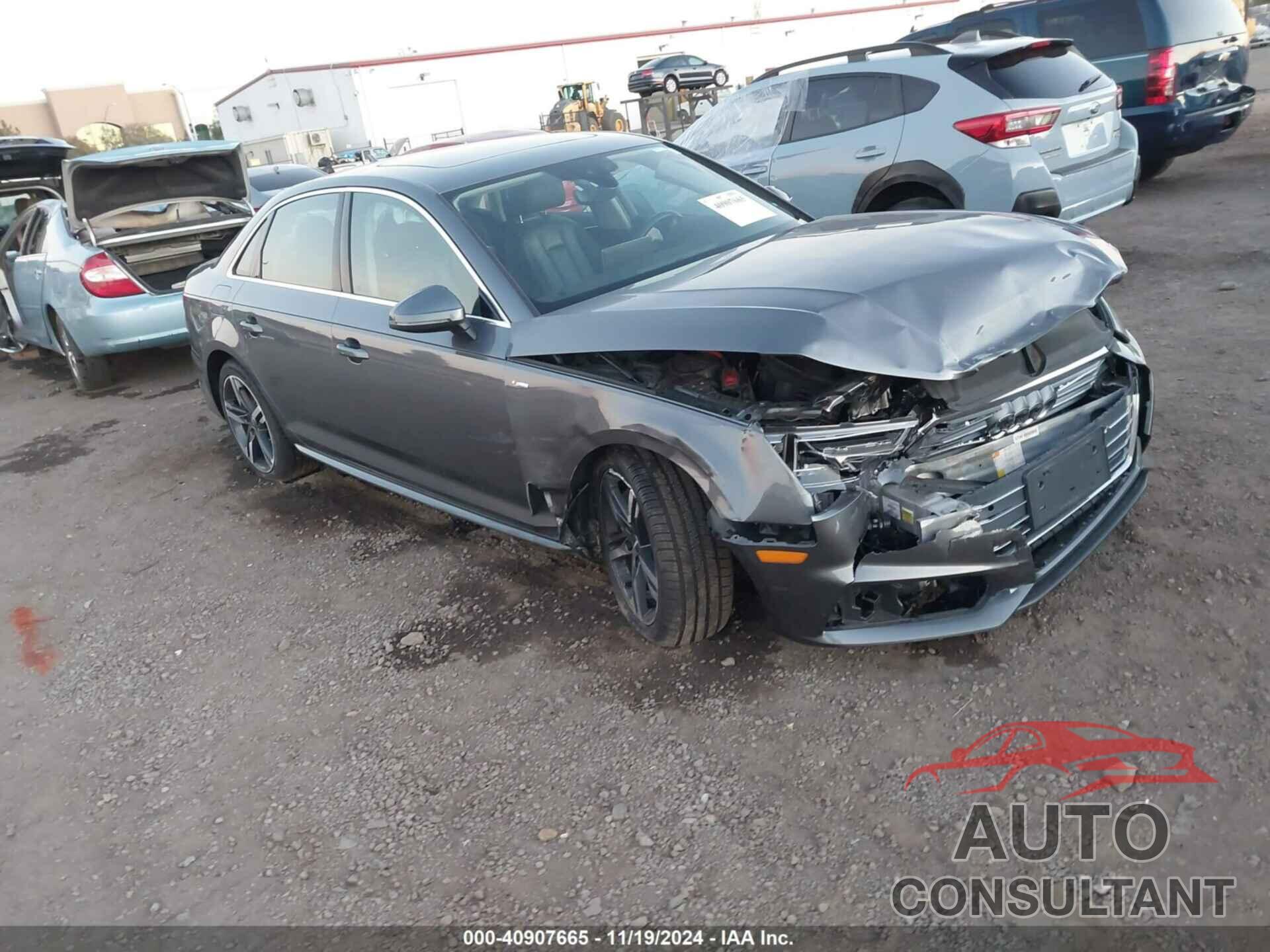 AUDI A4 2017 - WAUENAF42HN014503