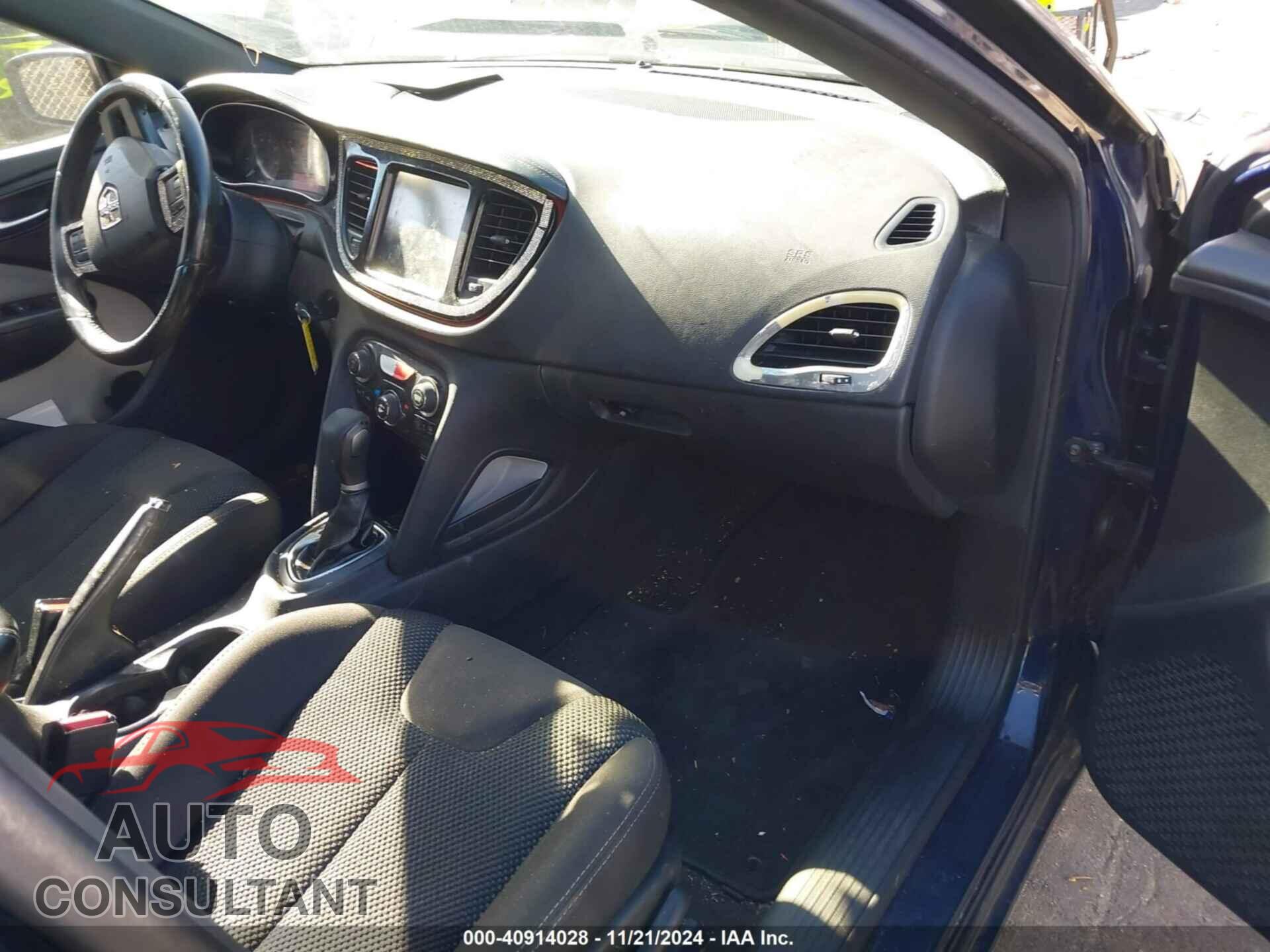DODGE DART 2015 - 1C3CDFBB8FD152987
