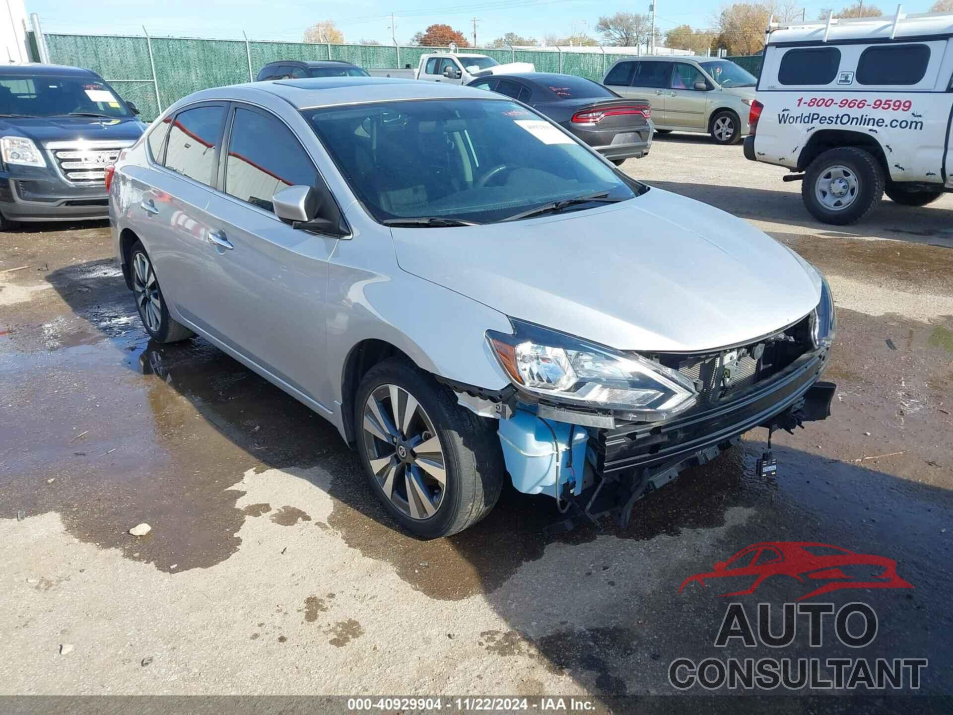 NISSAN SENTRA 2019 - 3N1AB7AP3KY256602