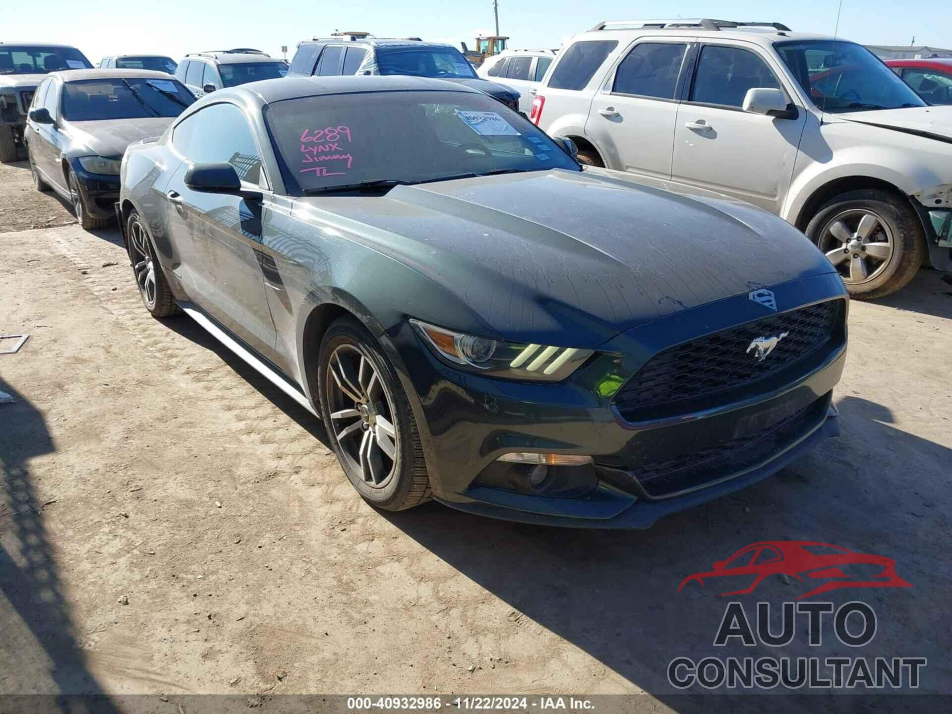 FORD MUSTANG 2016 - 1FA6P8TH6G5216430