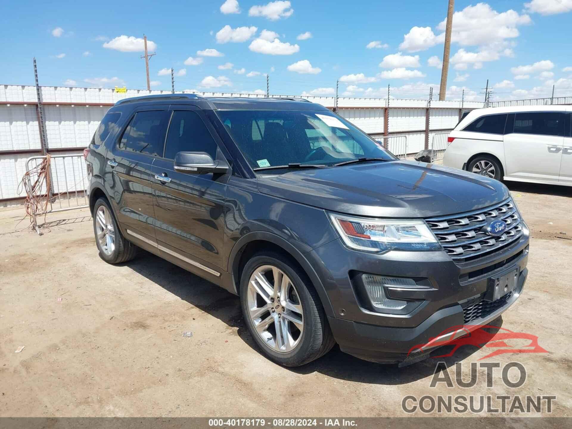 FORD EXPLORER 2016 - 1FM5K7F84GGD35913