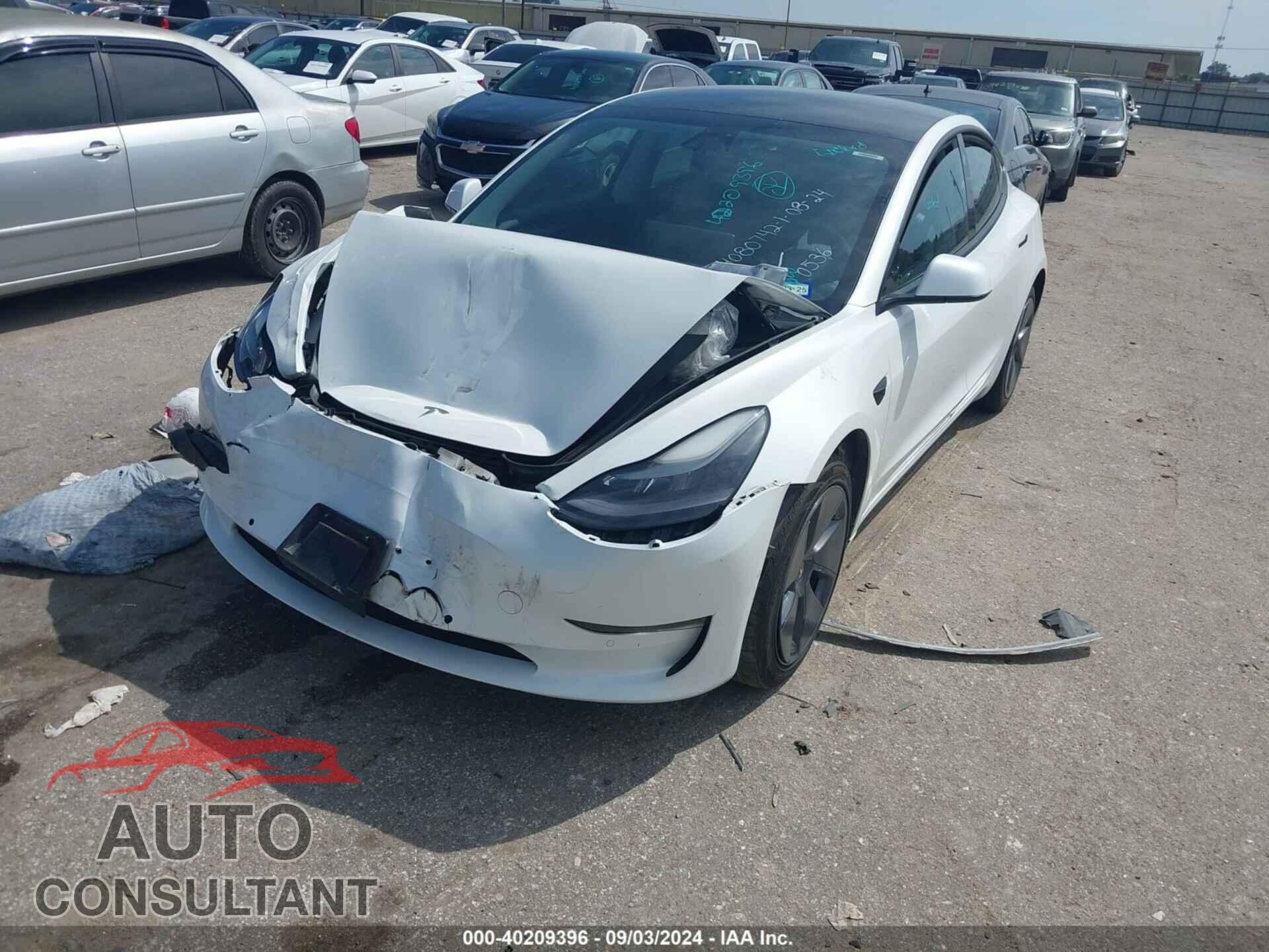 TESLA MODEL 3 2022 - 5YJ3E1EB6NF160536