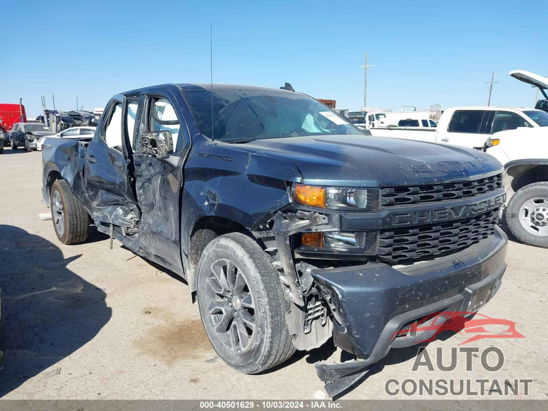 CHEVROLET SILVERADO 1500 2021 - 3GCPWBEK8MG173365