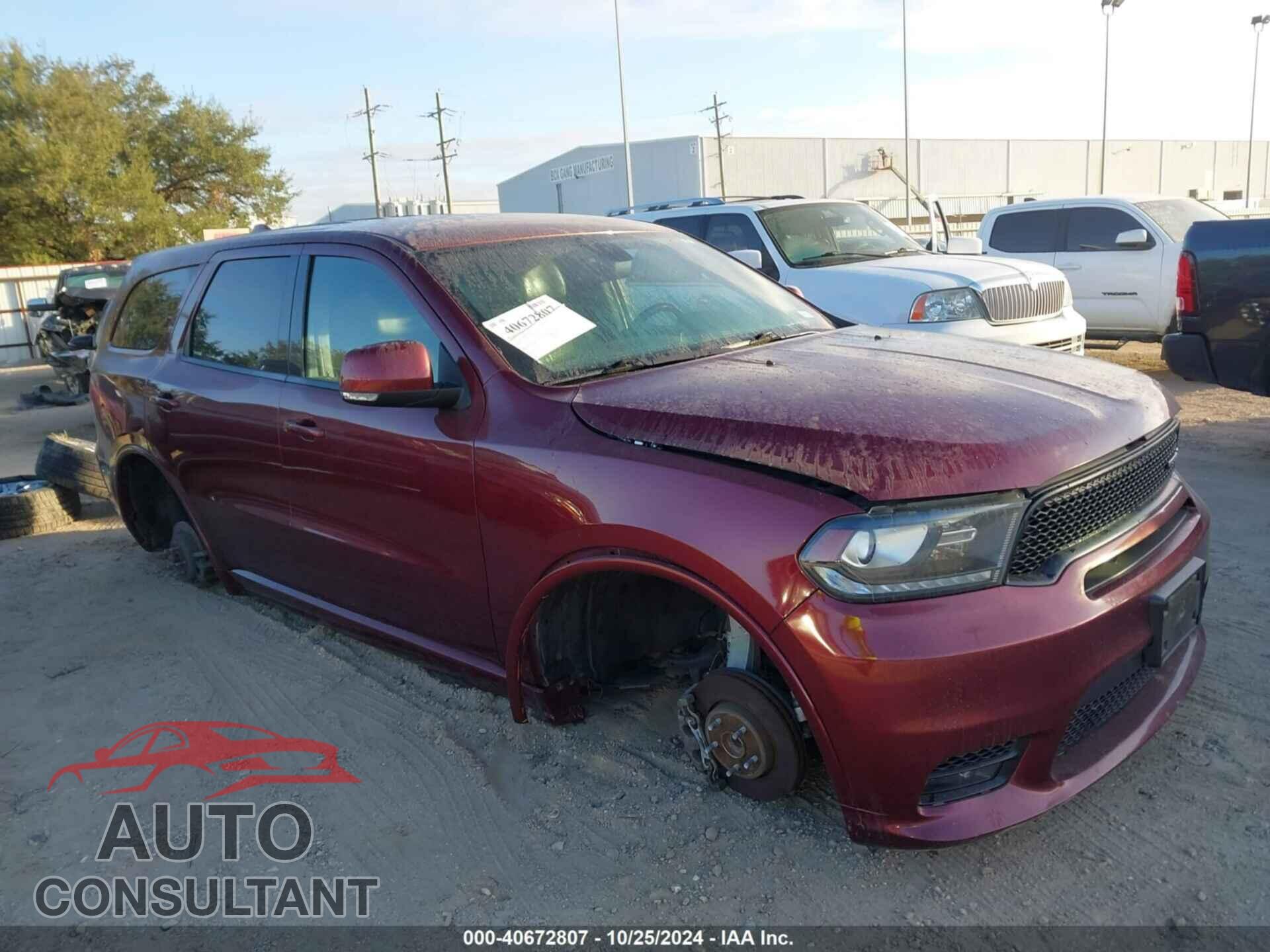 DODGE DURANGO 2019 - 1C4RDHDG8KC769459