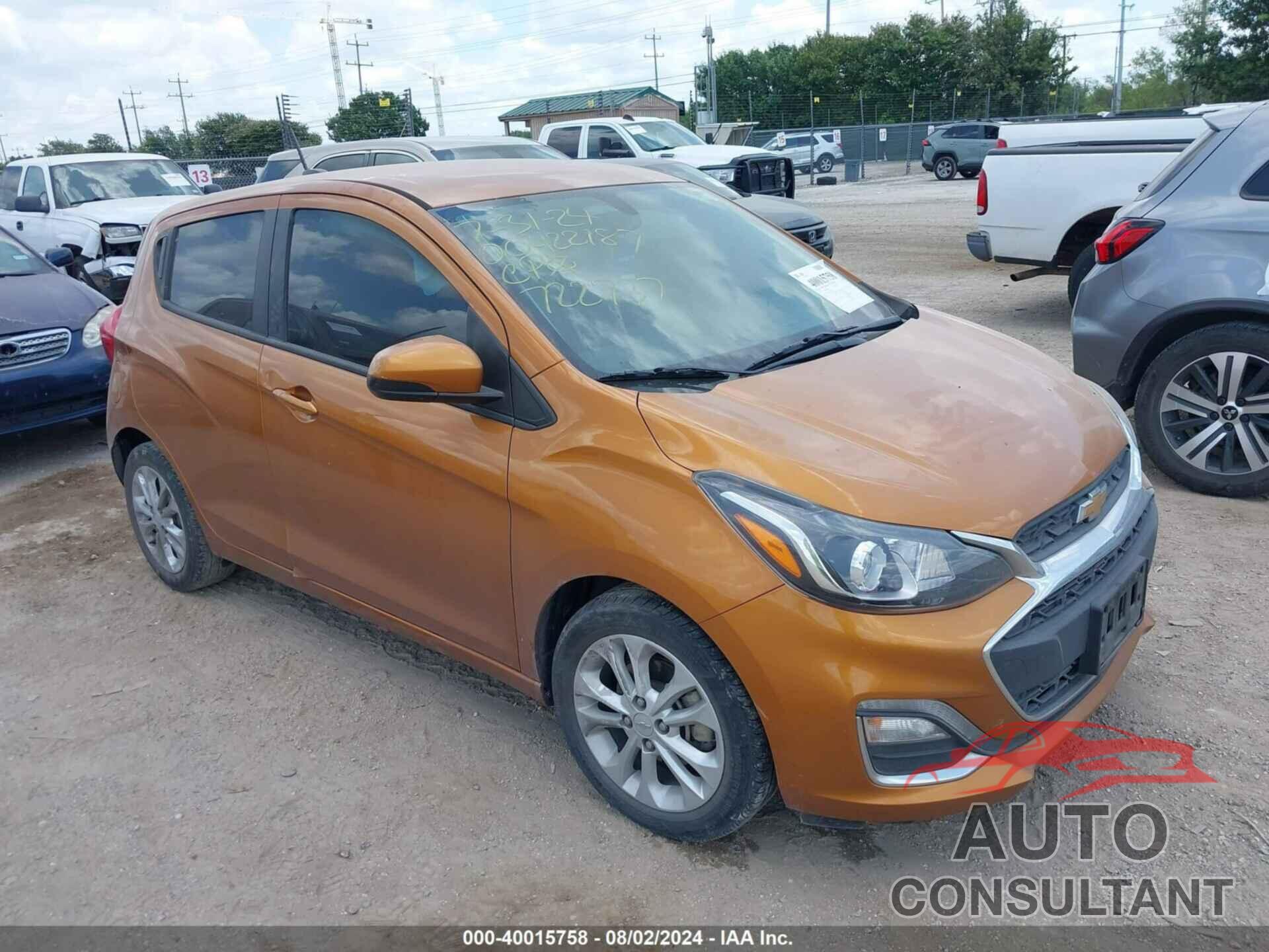 CHEVROLET SPARK 2019 - KL8CD6SA4KC722737